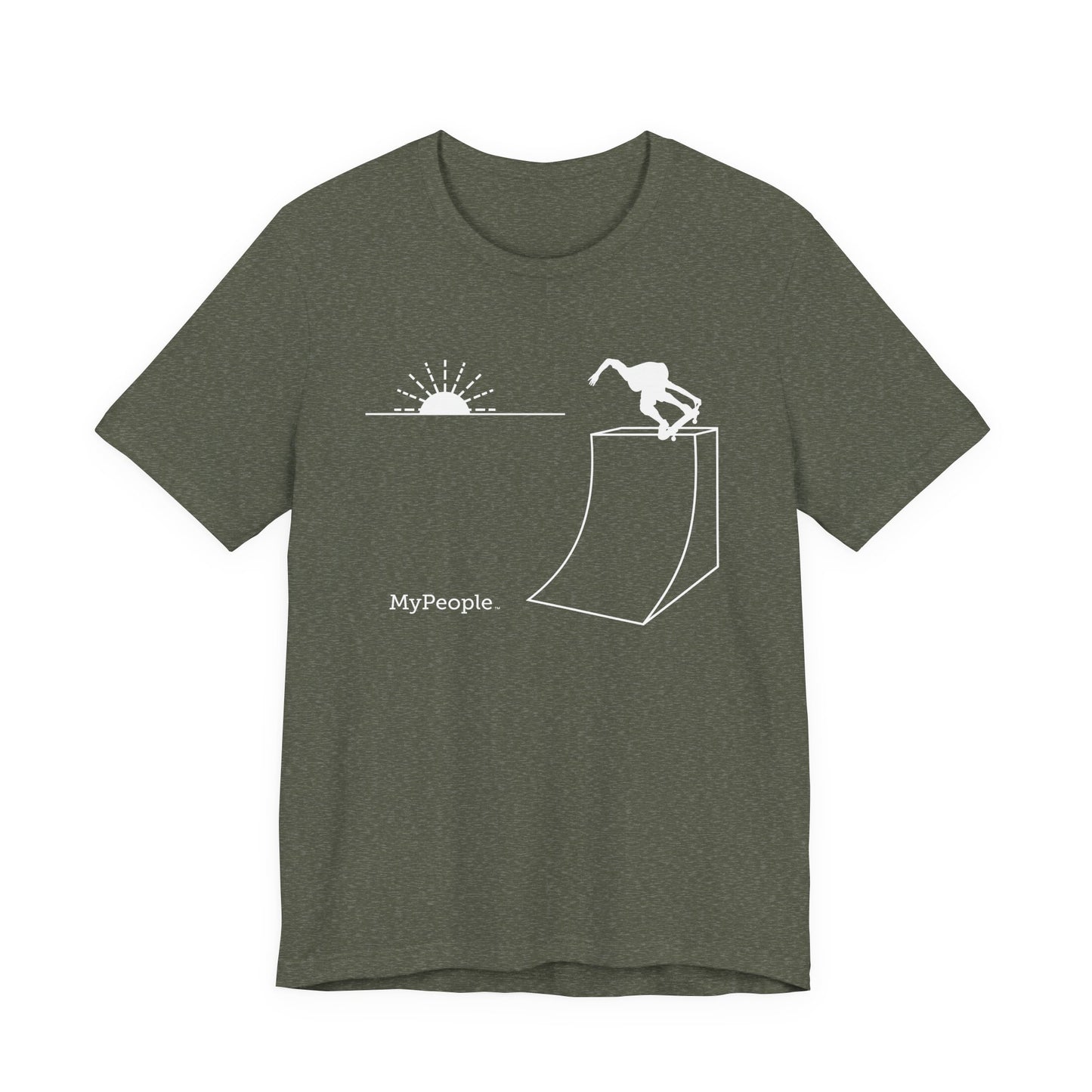 MyPeople Skating Tee - Unisex Jersey Short Sleeve Shirt