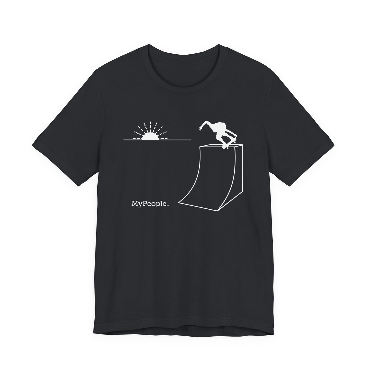MyPeople Skating Tee - Unisex Jersey Short Sleeve Shirt