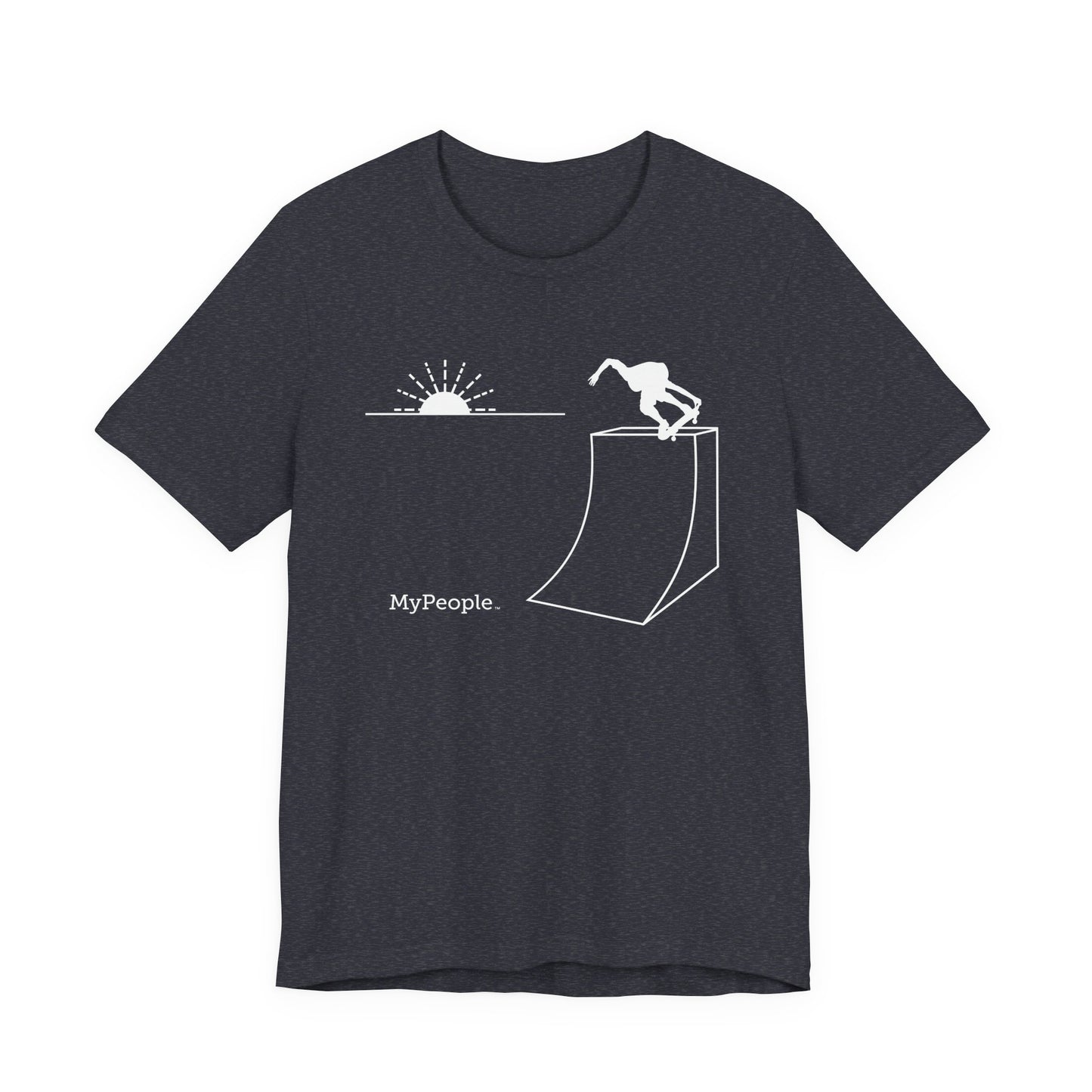 MyPeople Skating Tee - Unisex Jersey Short Sleeve Shirt