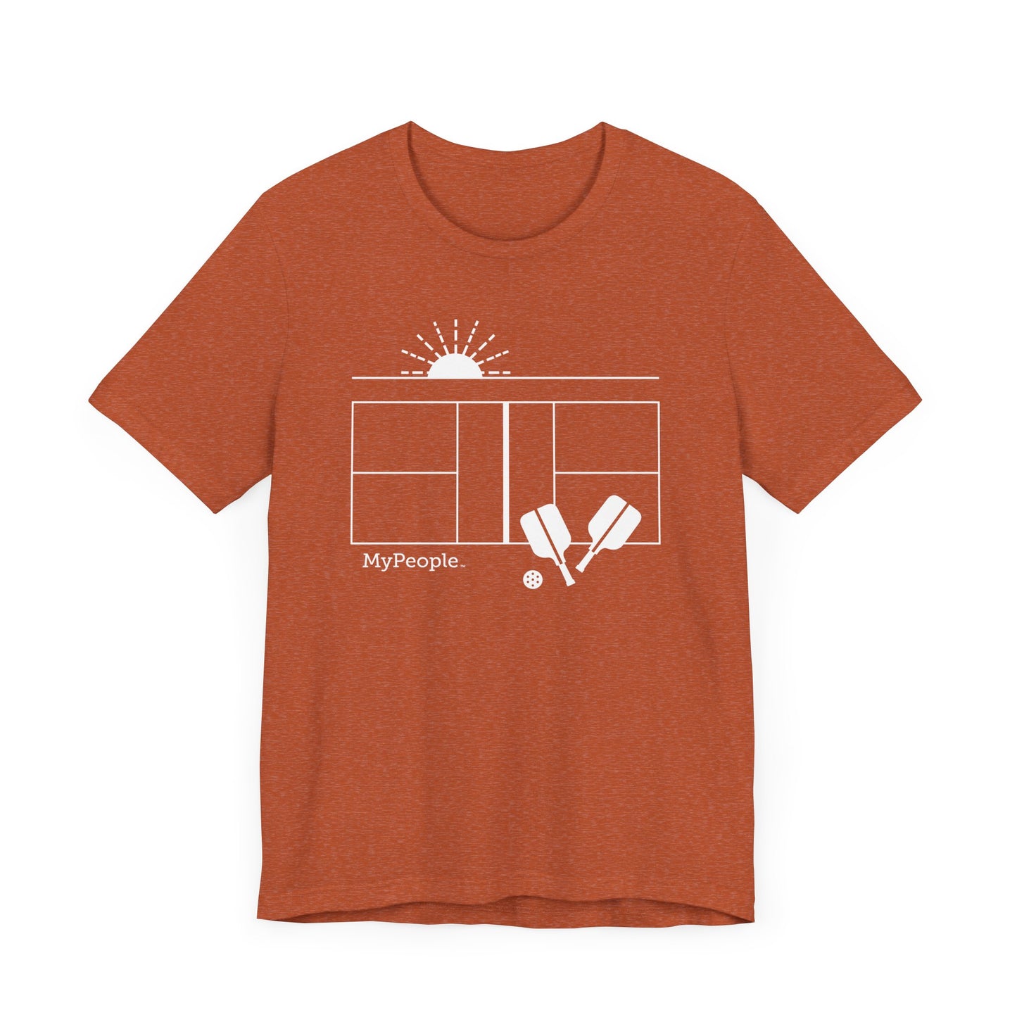 MyPeople Pickleball Tee - Unisex Jersey Short Sleeve Shirt