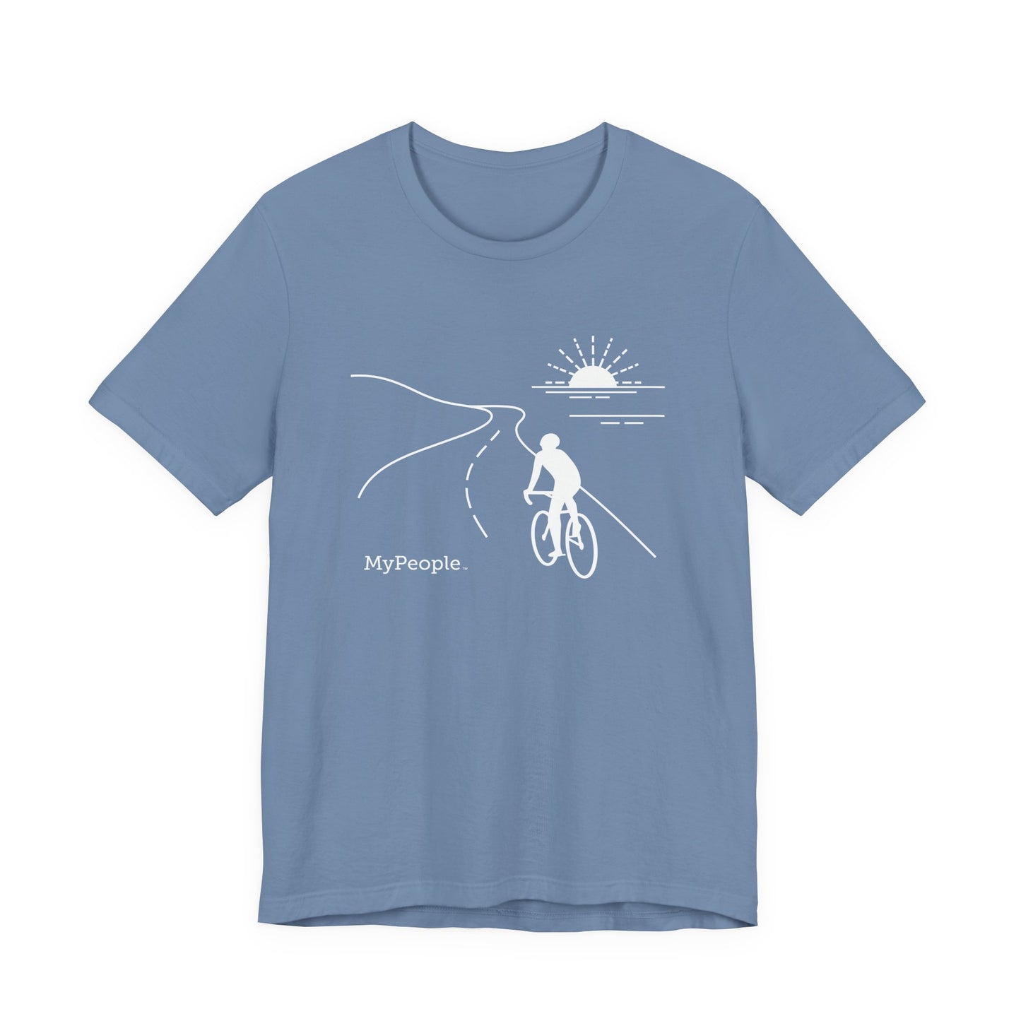 MyPeople Cycling Tee - Unisex Jersey Short Sleeve Shirt