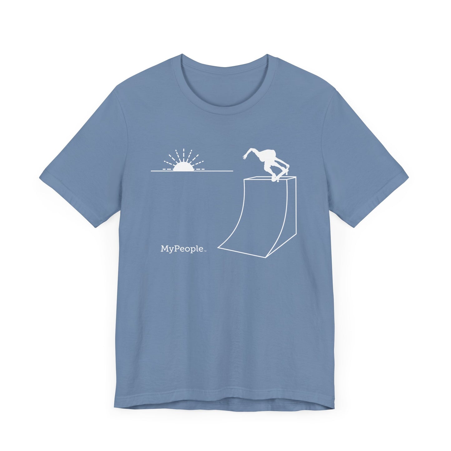 MyPeople Skating Tee - Unisex Jersey Short Sleeve Shirt