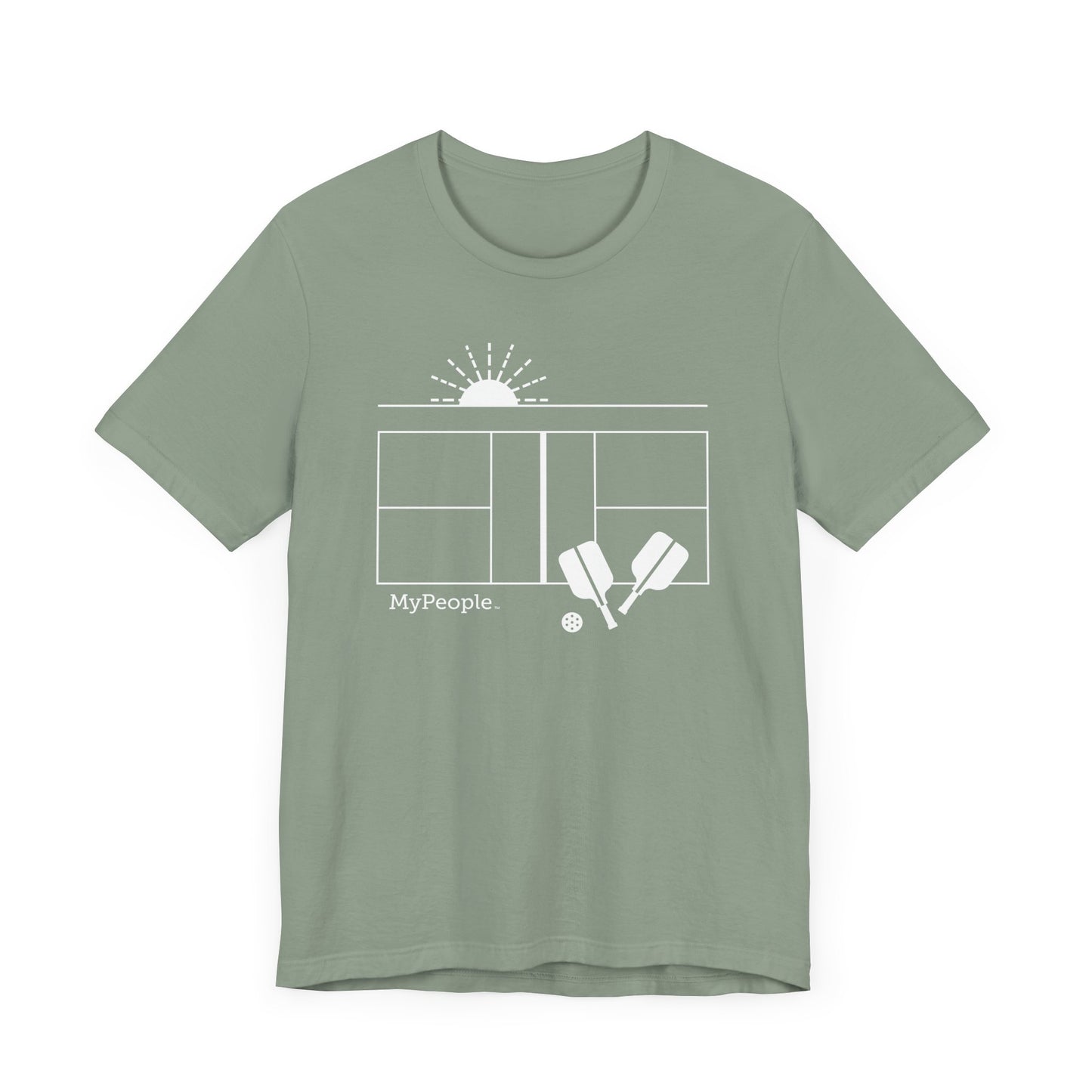 MyPeople Pickleball Tee - Unisex Jersey Short Sleeve Shirt