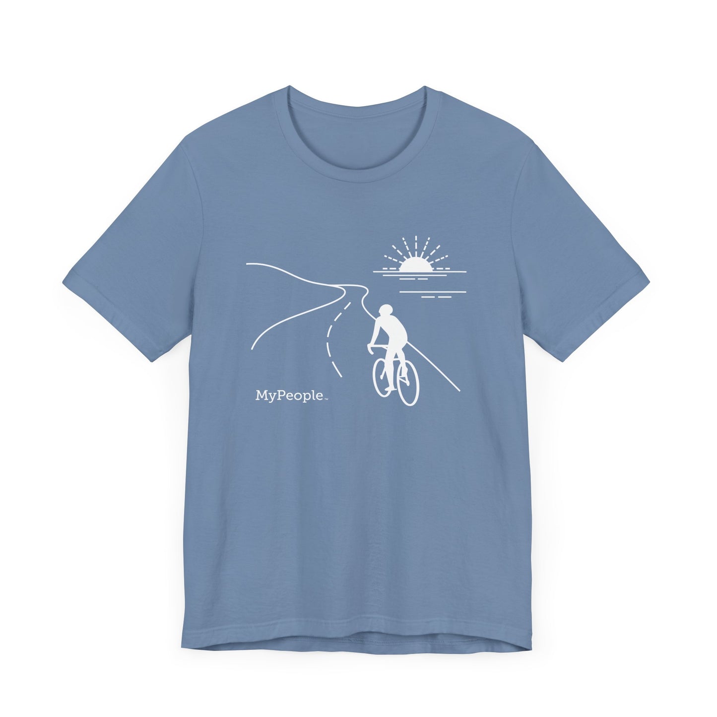 MyPeople Cycling Tee - Unisex Jersey Short Sleeve Shirt