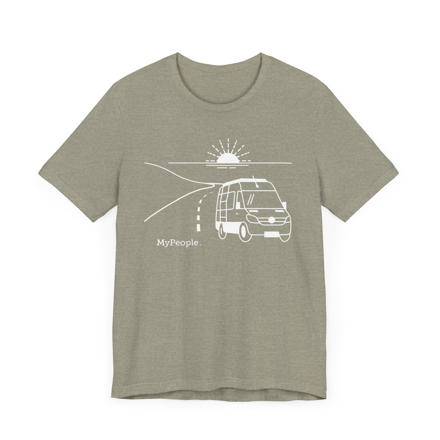 MyPeople Van Life Tee - Unisex Jersey Short Sleeve Shirt