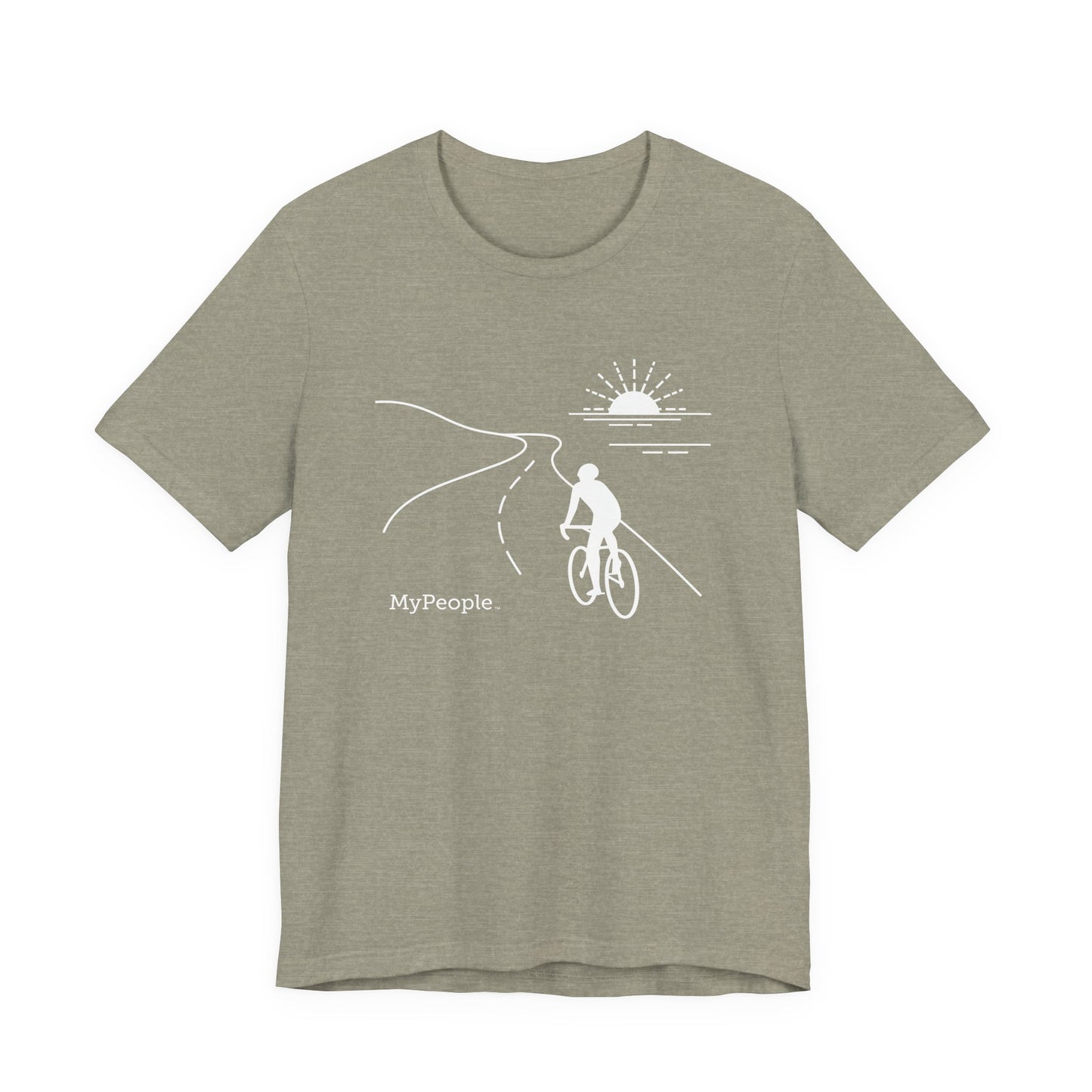 MyPeople Cycling Tee - Unisex Jersey Short Sleeve Shirt