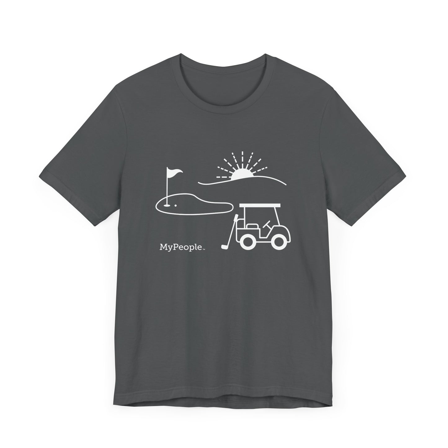 MyPeople Golf Tee - Unisex Jersey Short Sleeve Shirt
