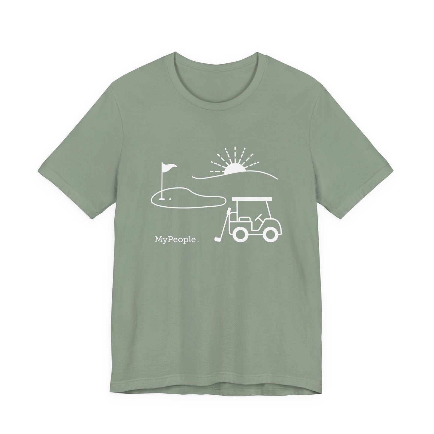 MyPeople Golf Tee - Unisex Jersey Short Sleeve Shirt