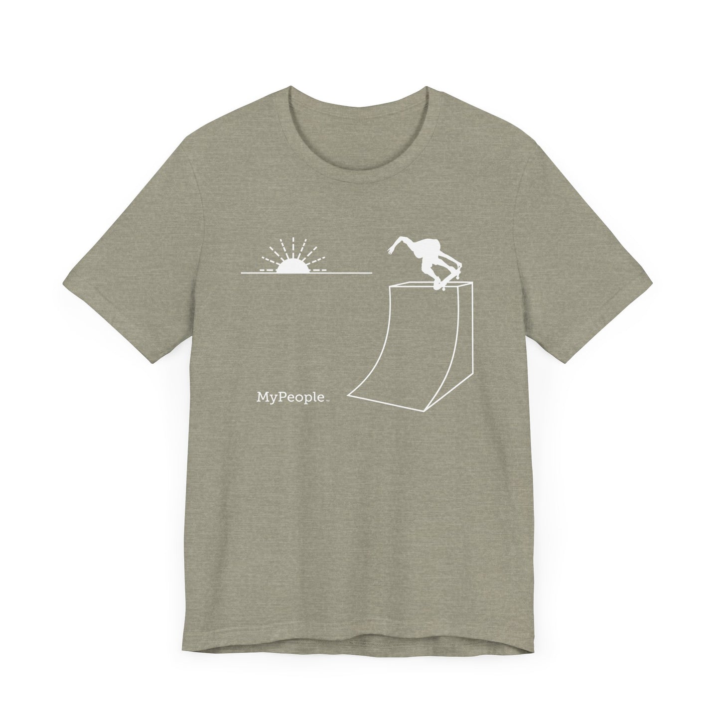 MyPeople Skating Tee - Unisex Jersey Short Sleeve Shirt