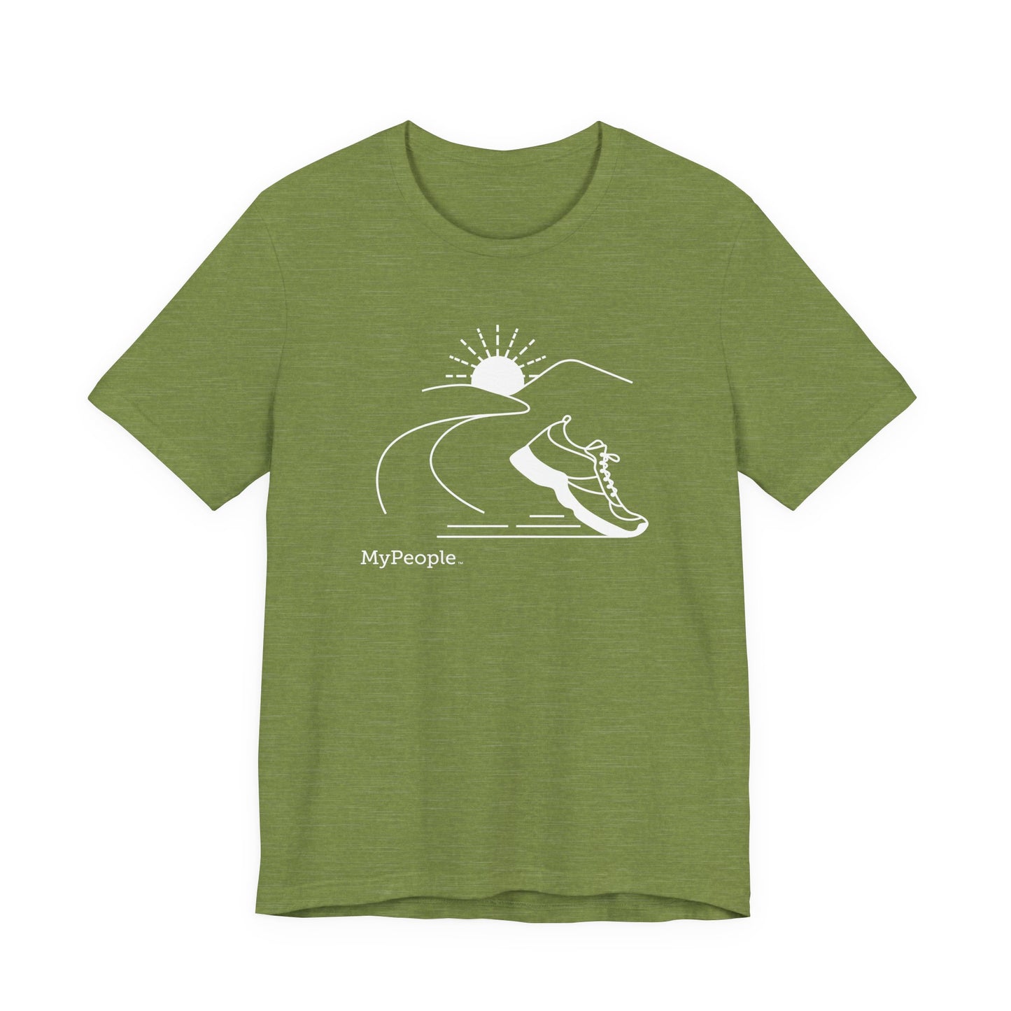 MyPeople Running Tee - Unisex Jersey Short Sleeve Shirt