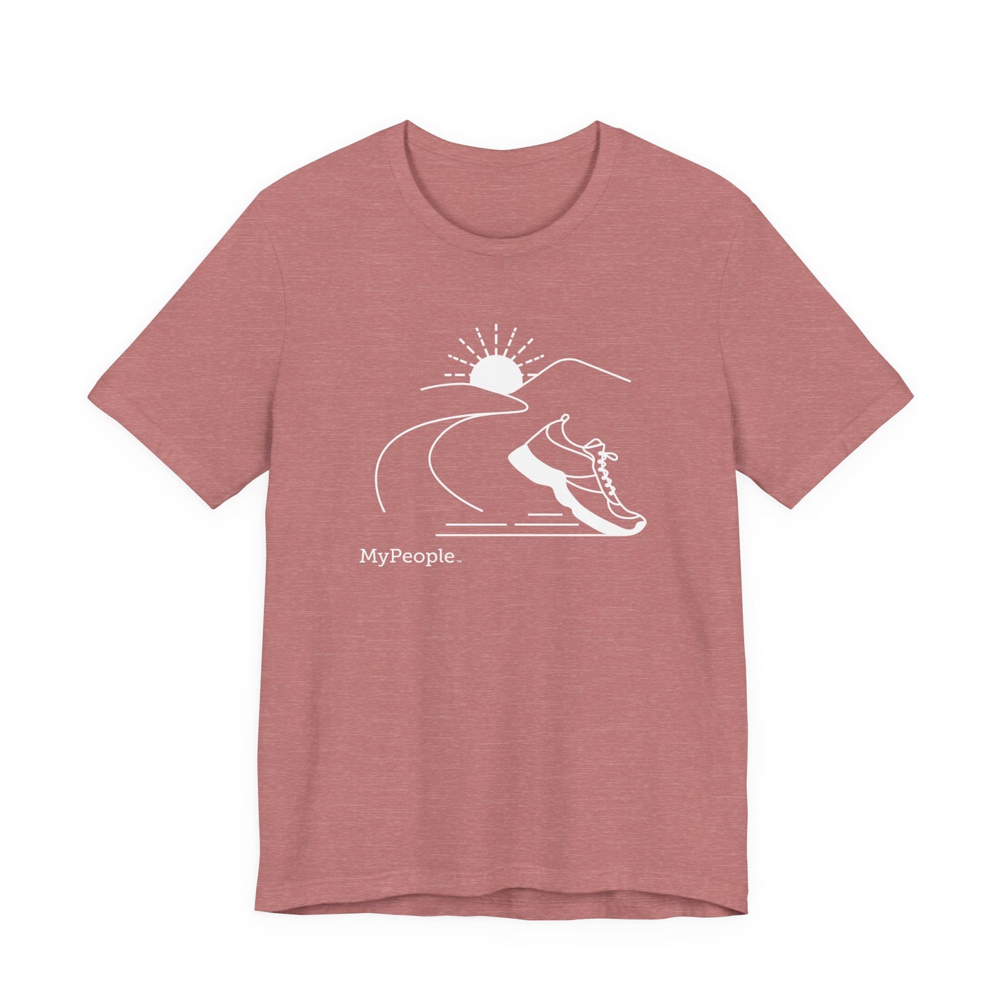 MyPeople Running Tee - Unisex Jersey Short Sleeve Shirt