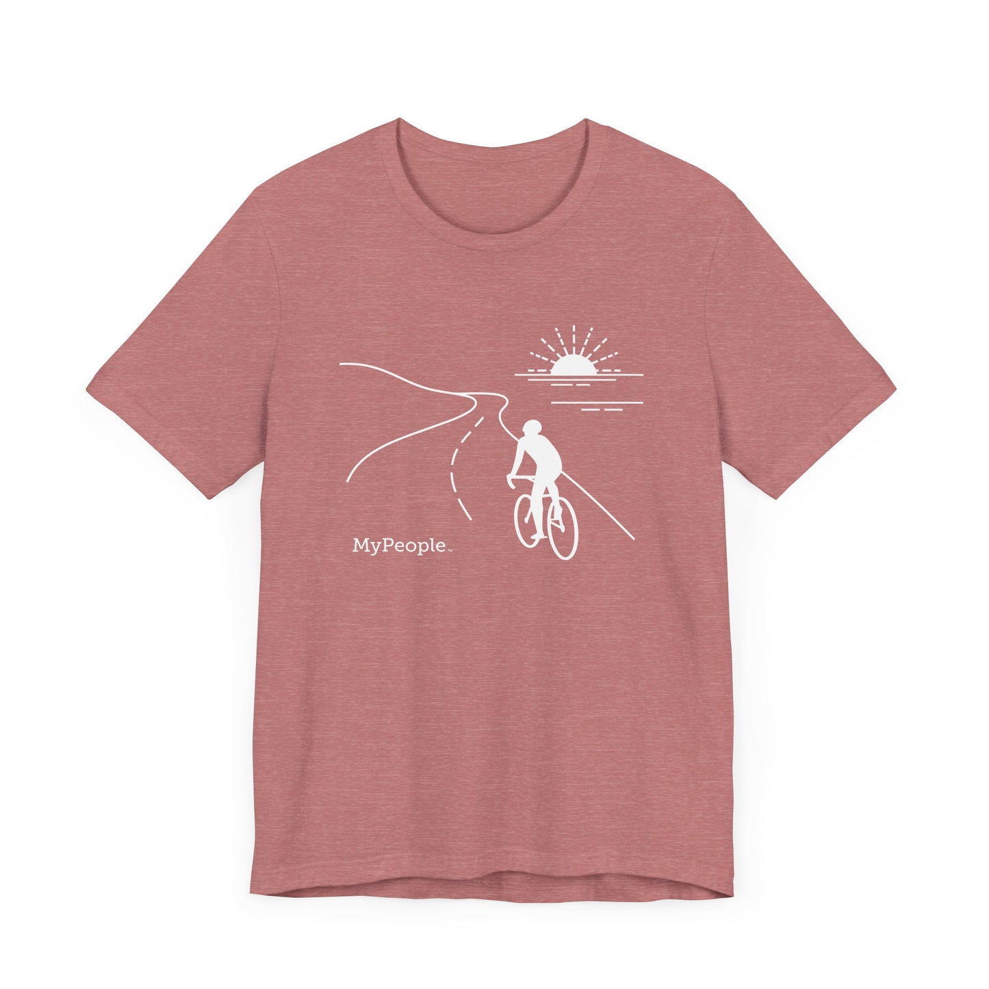 MyPeople Cycling Tee - Unisex Jersey Short Sleeve Shirt