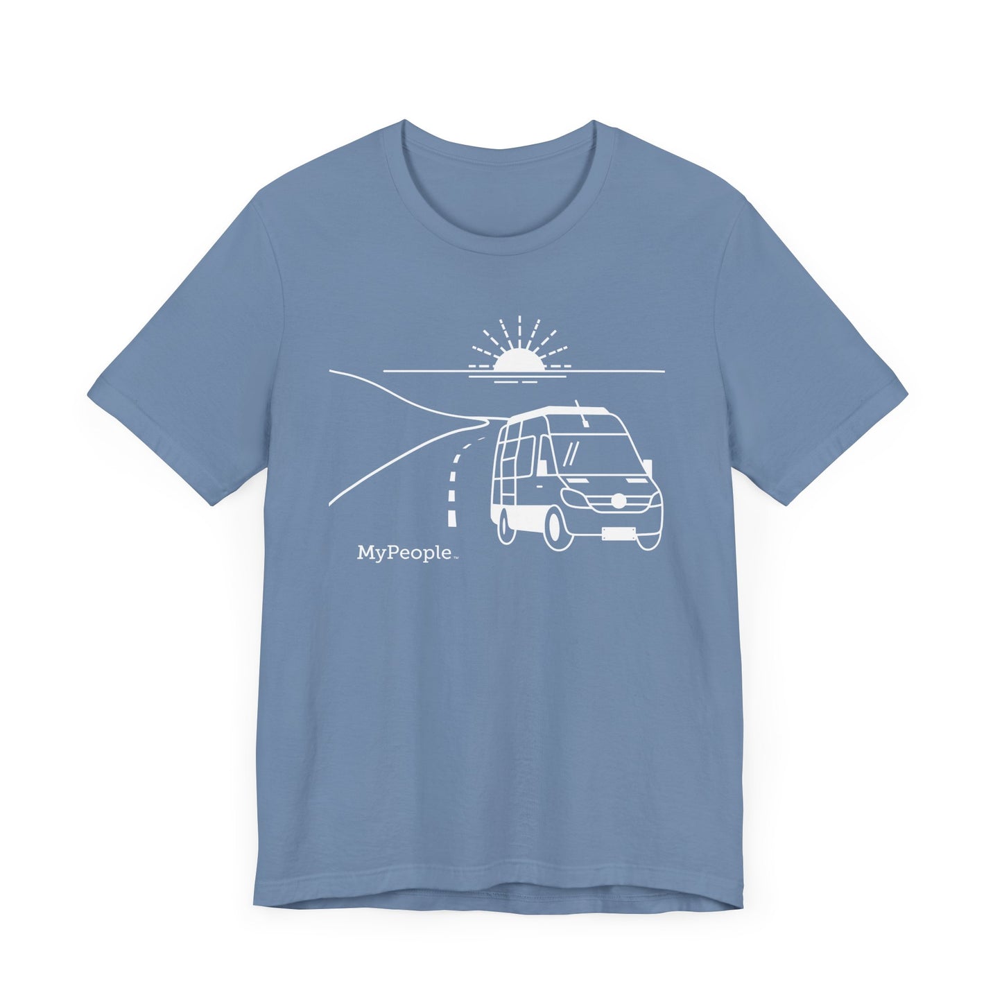 MyPeople Van Life Tee - Unisex Jersey Short Sleeve Shirt
