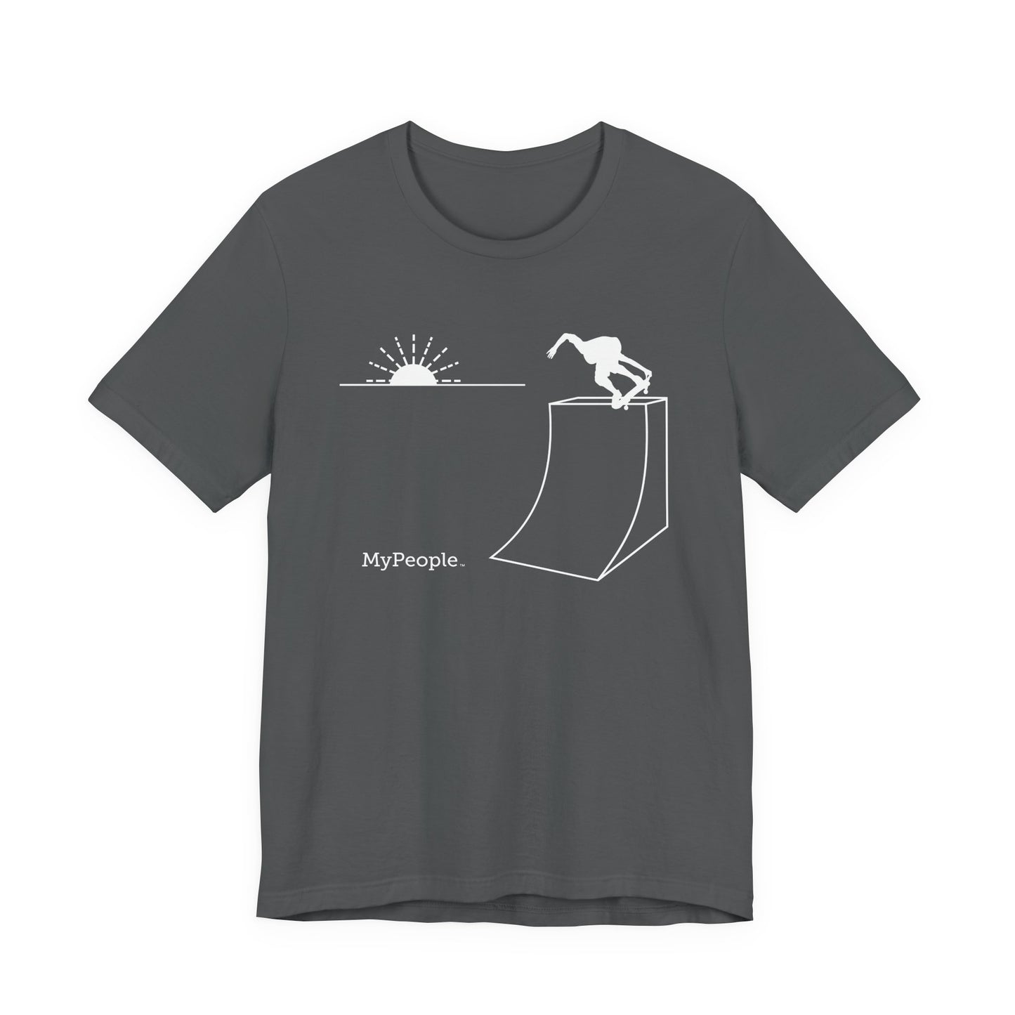 MyPeople Skating Tee - Unisex Jersey Short Sleeve Shirt