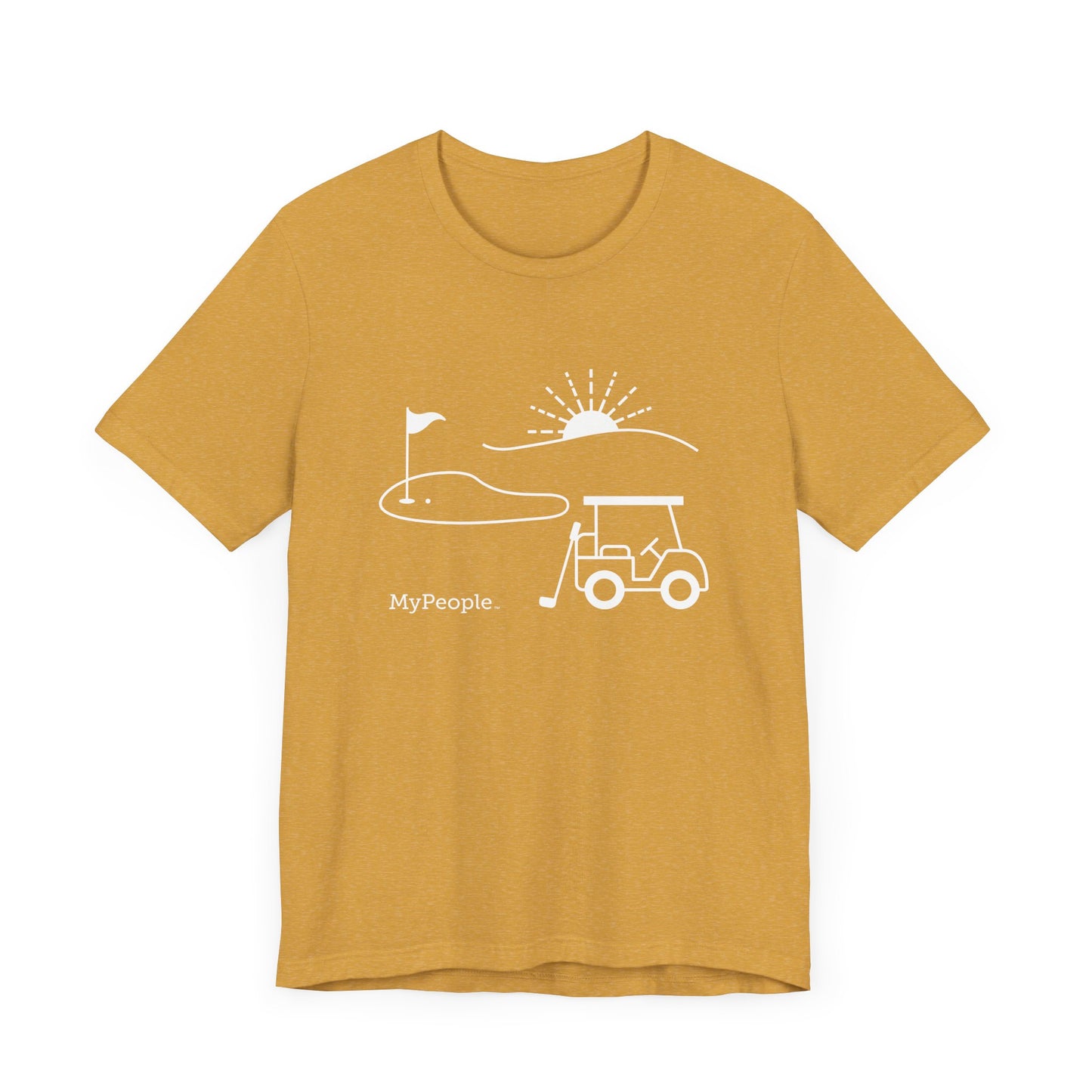MyPeople Golf Tee - Unisex Jersey Short Sleeve Shirt