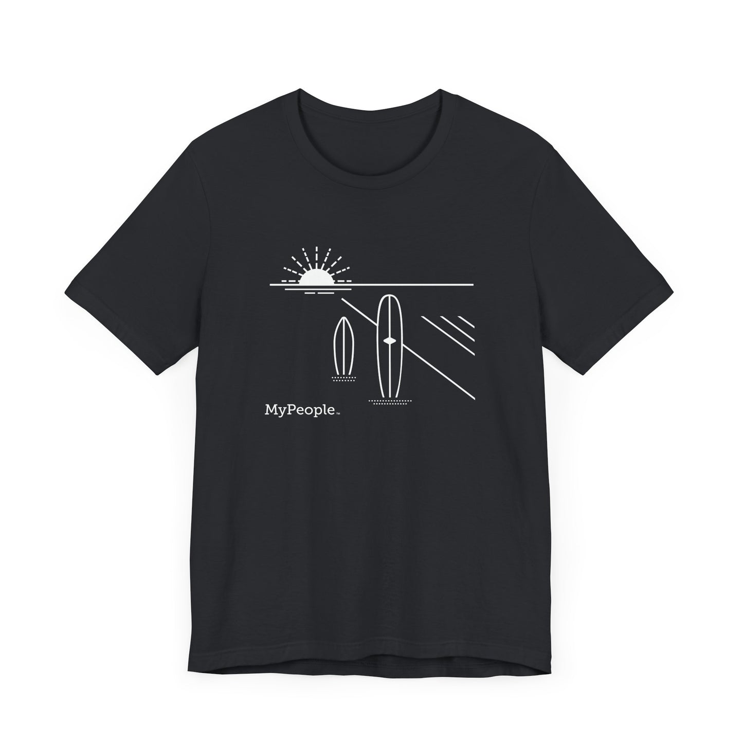 MyPeople Surfing Tee - Unisex Jersey Short Sleeve Shirt