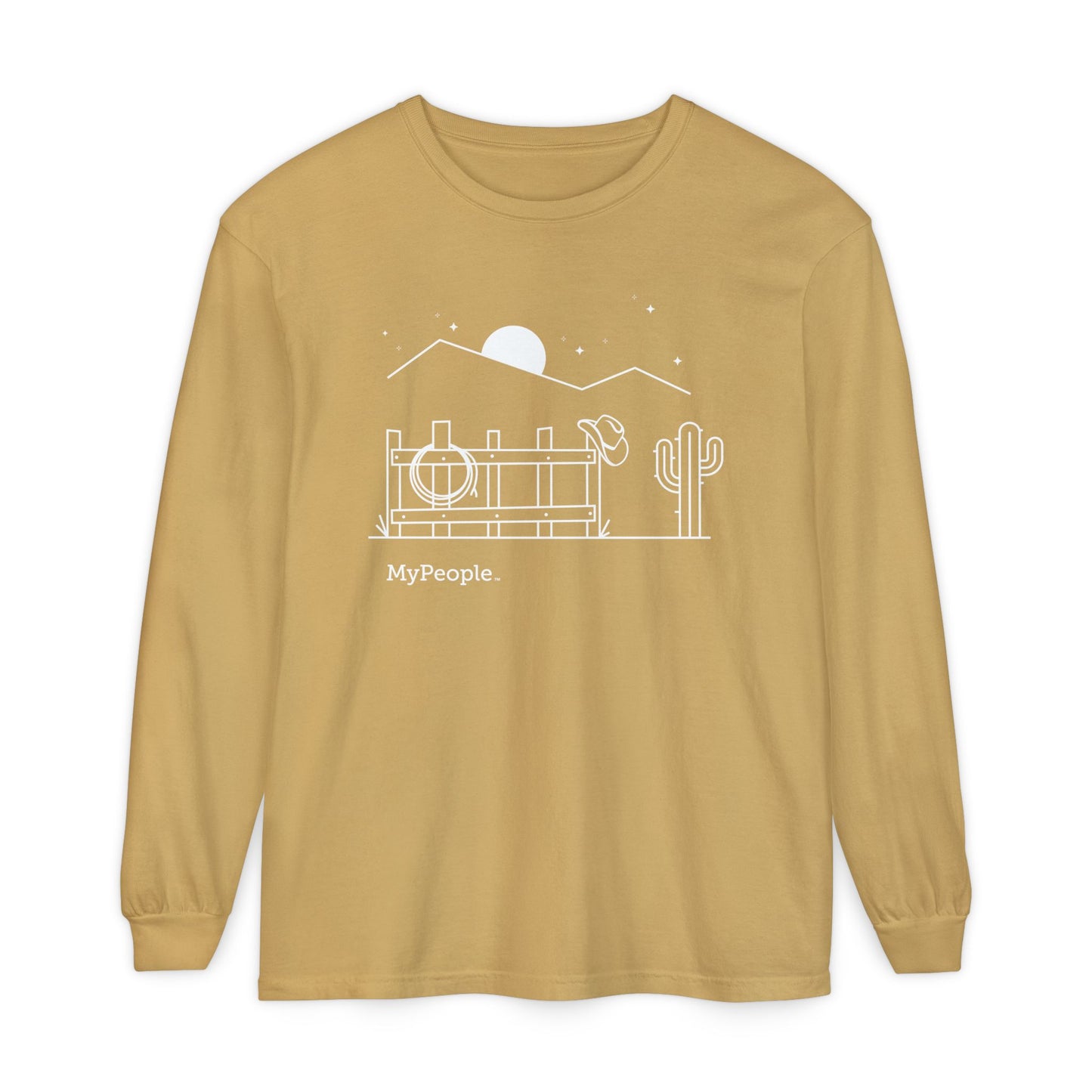 MyPeople Cowboy Long Sleeve T-Shirt - Unisex