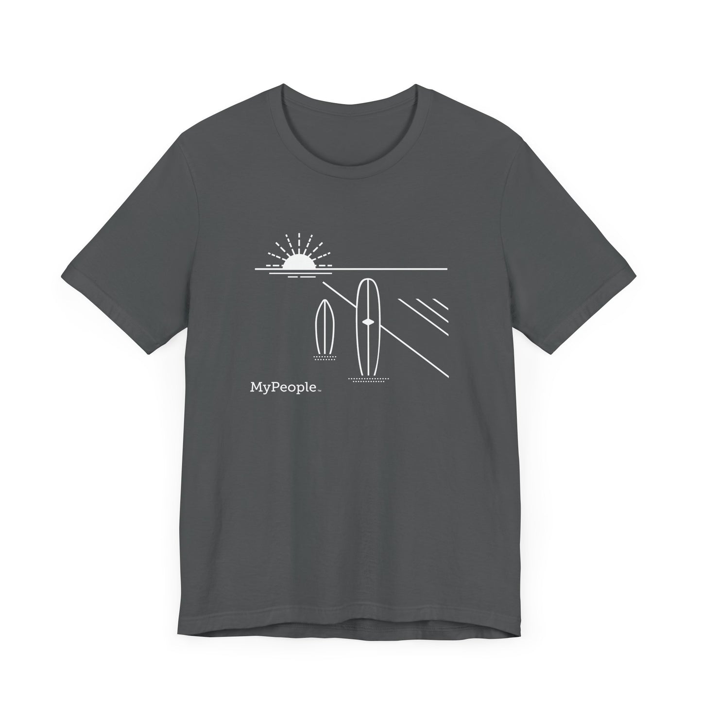 MyPeople Surfing Tee - Unisex Jersey Short Sleeve Shirt
