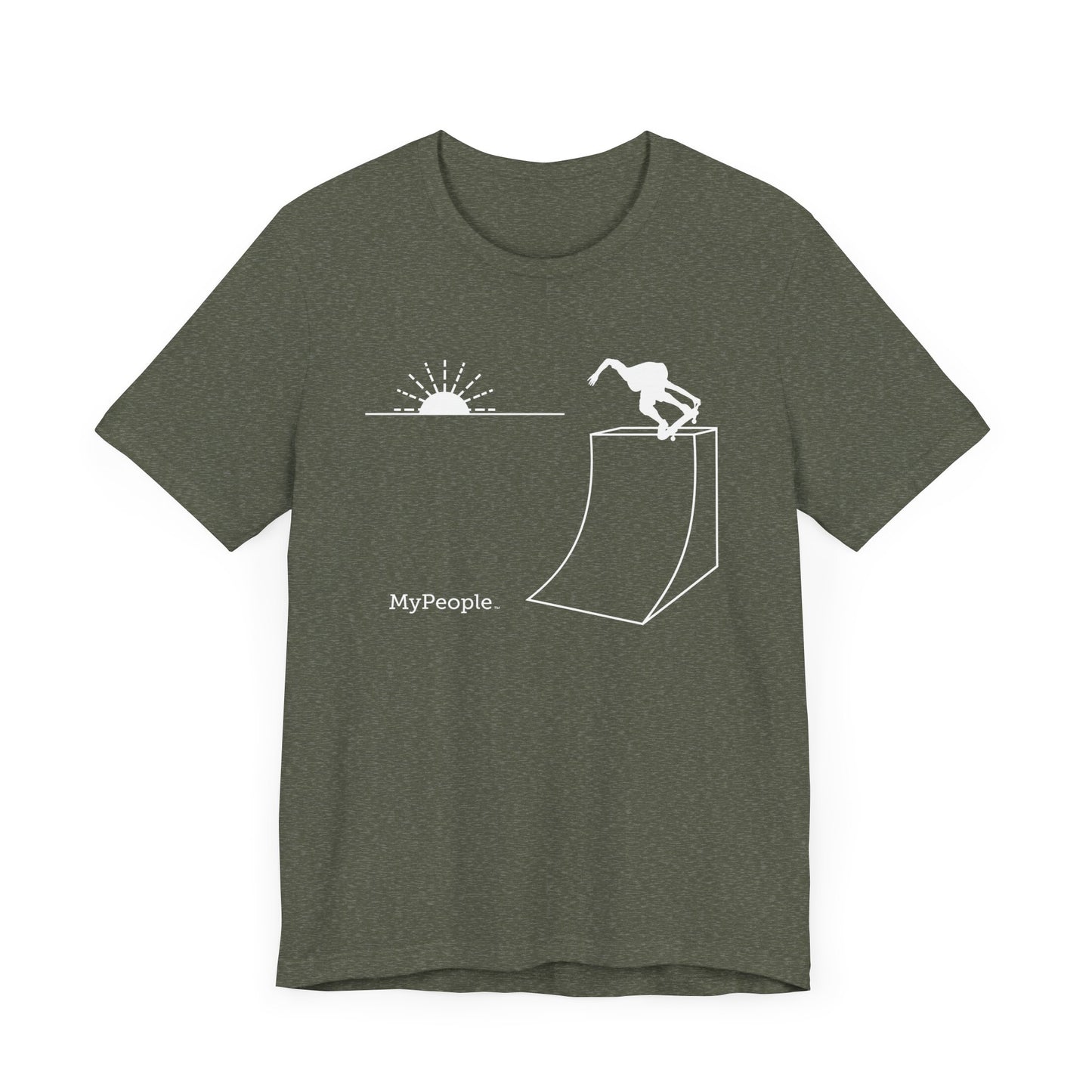 MyPeople Skating Tee - Unisex Jersey Short Sleeve Shirt