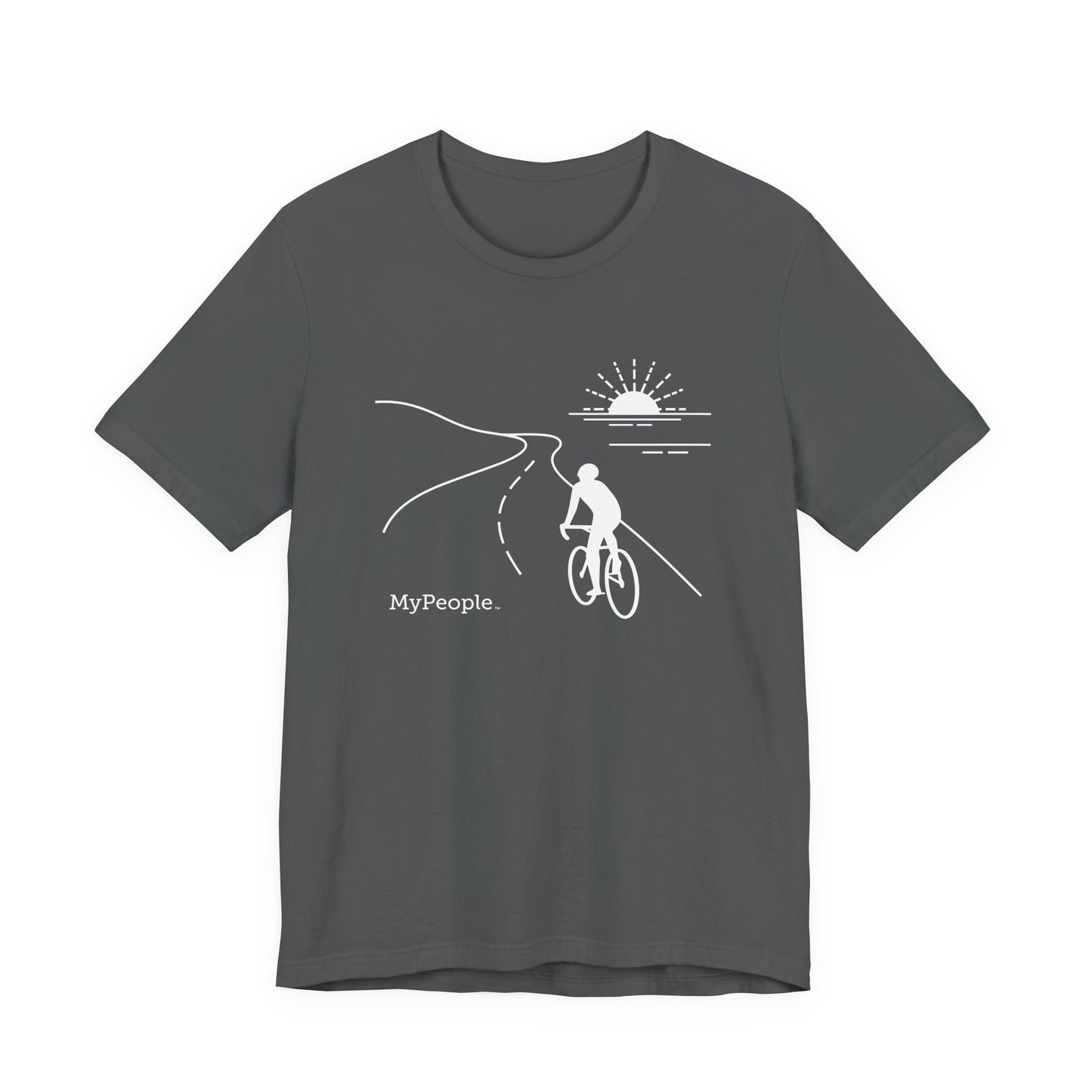 MyPeople Cycling Tee - Unisex Jersey Short Sleeve Shirt