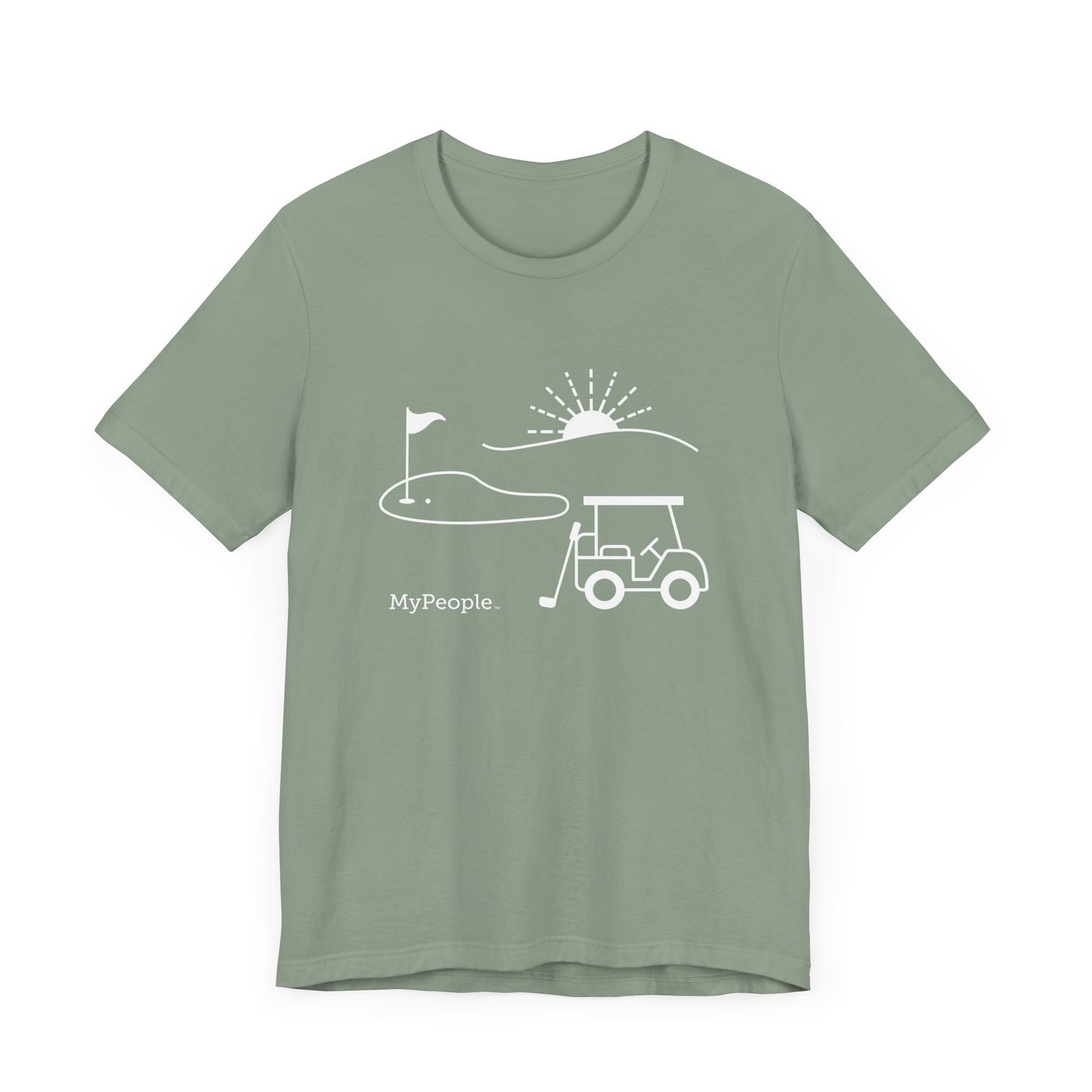 MyPeople Golf Tee - Unisex Jersey Short Sleeve Shirt