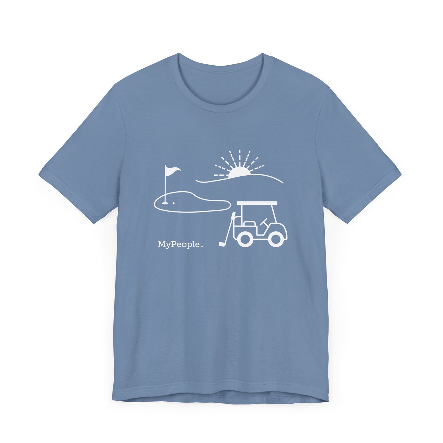 MyPeople Golf Tee - Unisex Jersey Short Sleeve Shirt