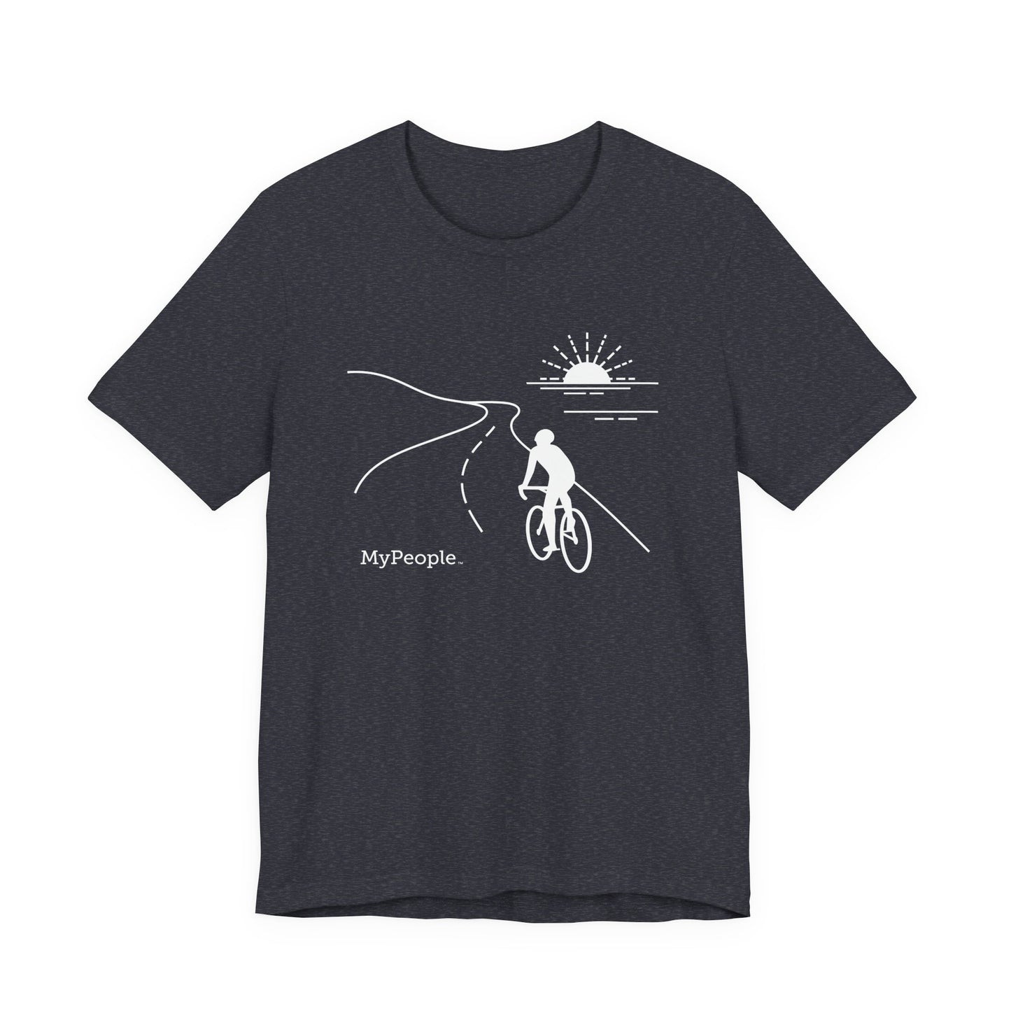 MyPeople Cycling Tee - Unisex Jersey Short Sleeve Shirt