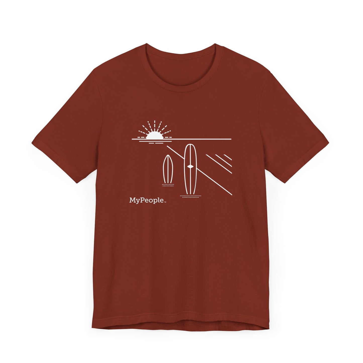 MyPeople Surfing Tee - Unisex Jersey Short Sleeve Shirt