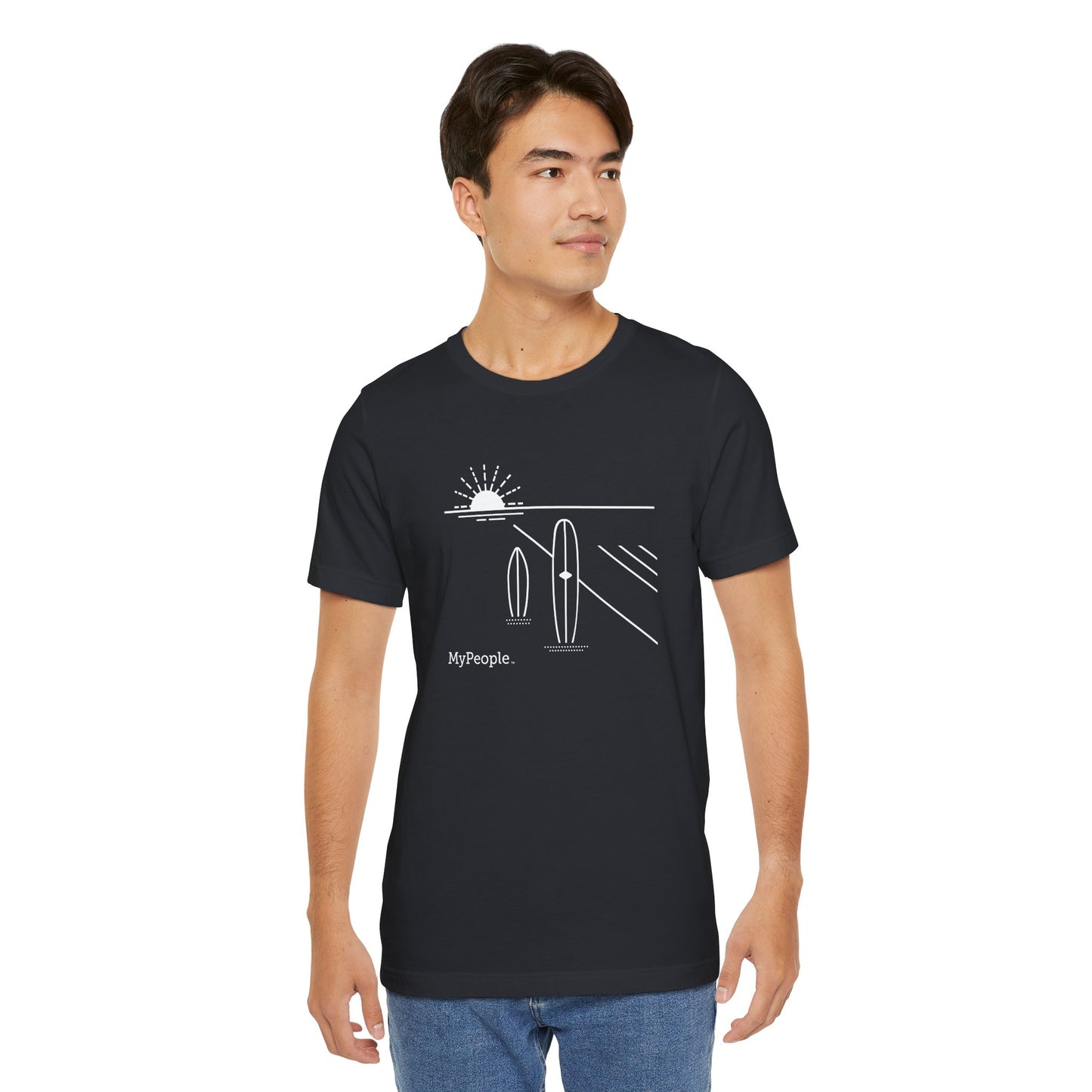 MyPeople Surfing Tee - Unisex Jersey Short Sleeve Shirt