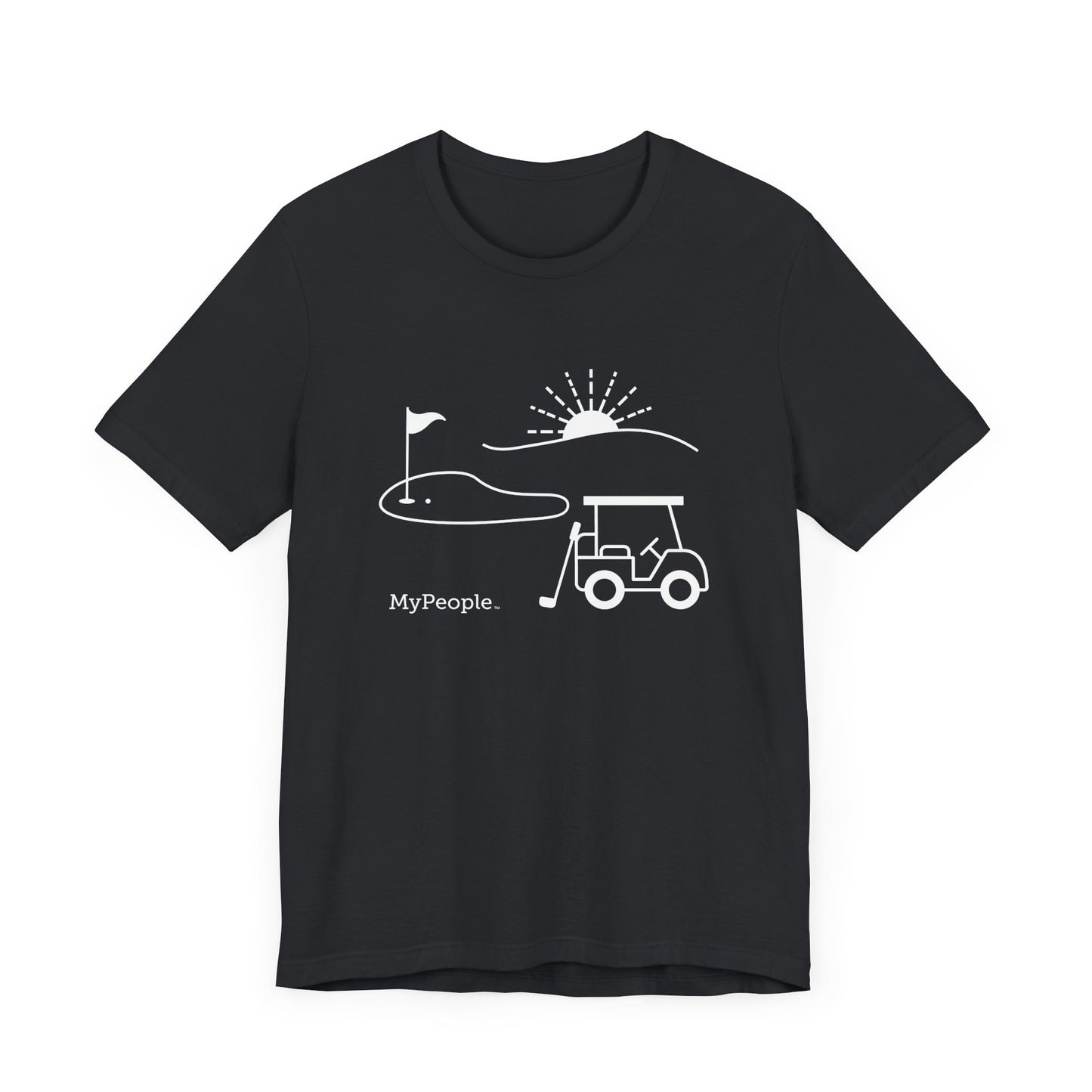 MyPeople Golf Tee - Unisex Jersey Short Sleeve Shirt