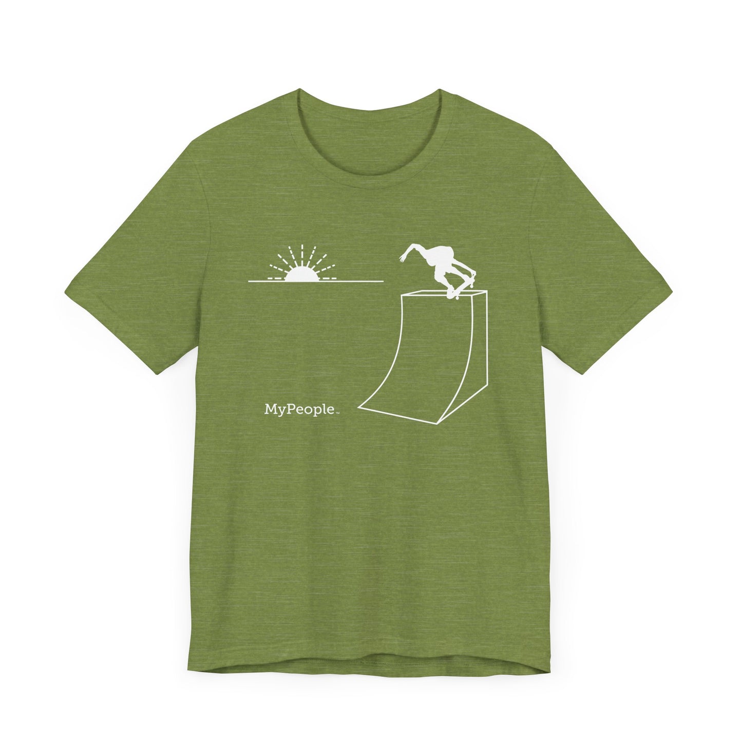 MyPeople Skating Tee - Unisex Jersey Short Sleeve Shirt