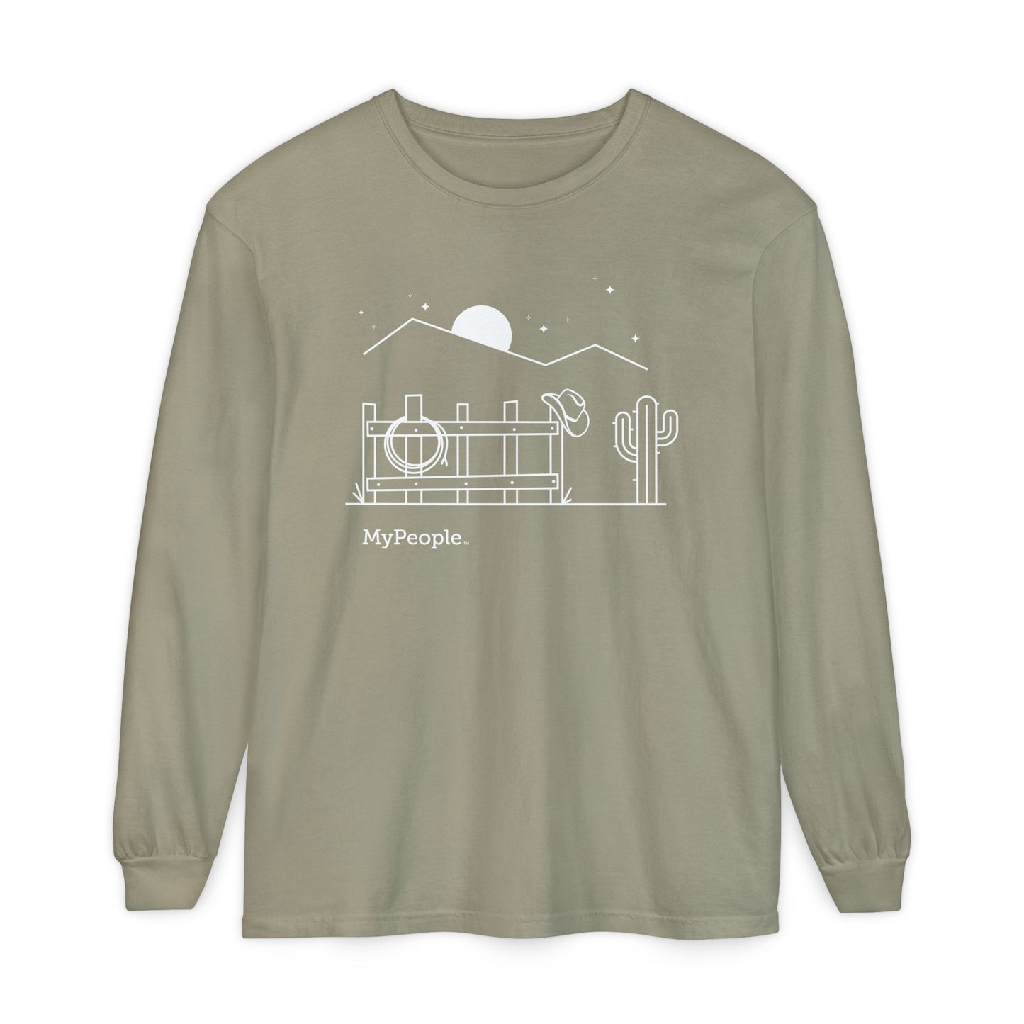 MyPeople Cowboy Long Sleeve T-Shirt - Unisex