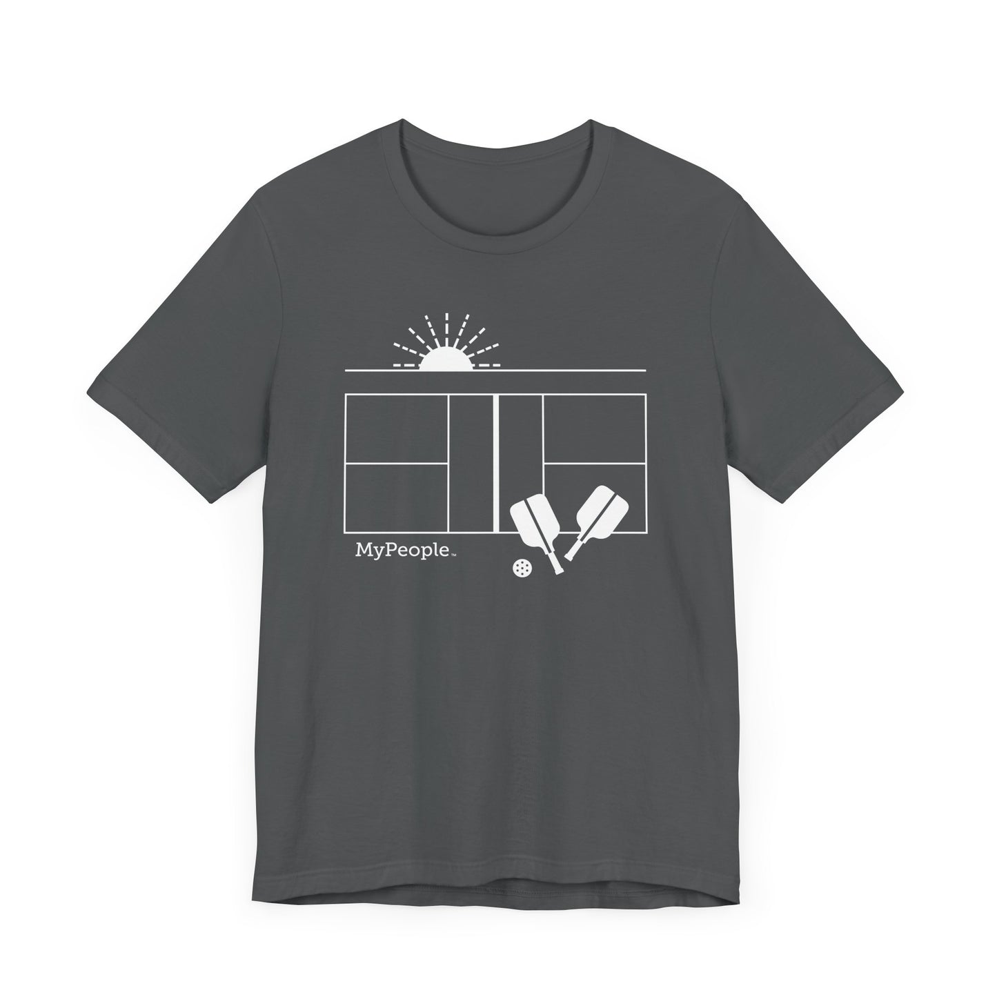MyPeople Pickleball Tee - Unisex Jersey Short Sleeve Shirt