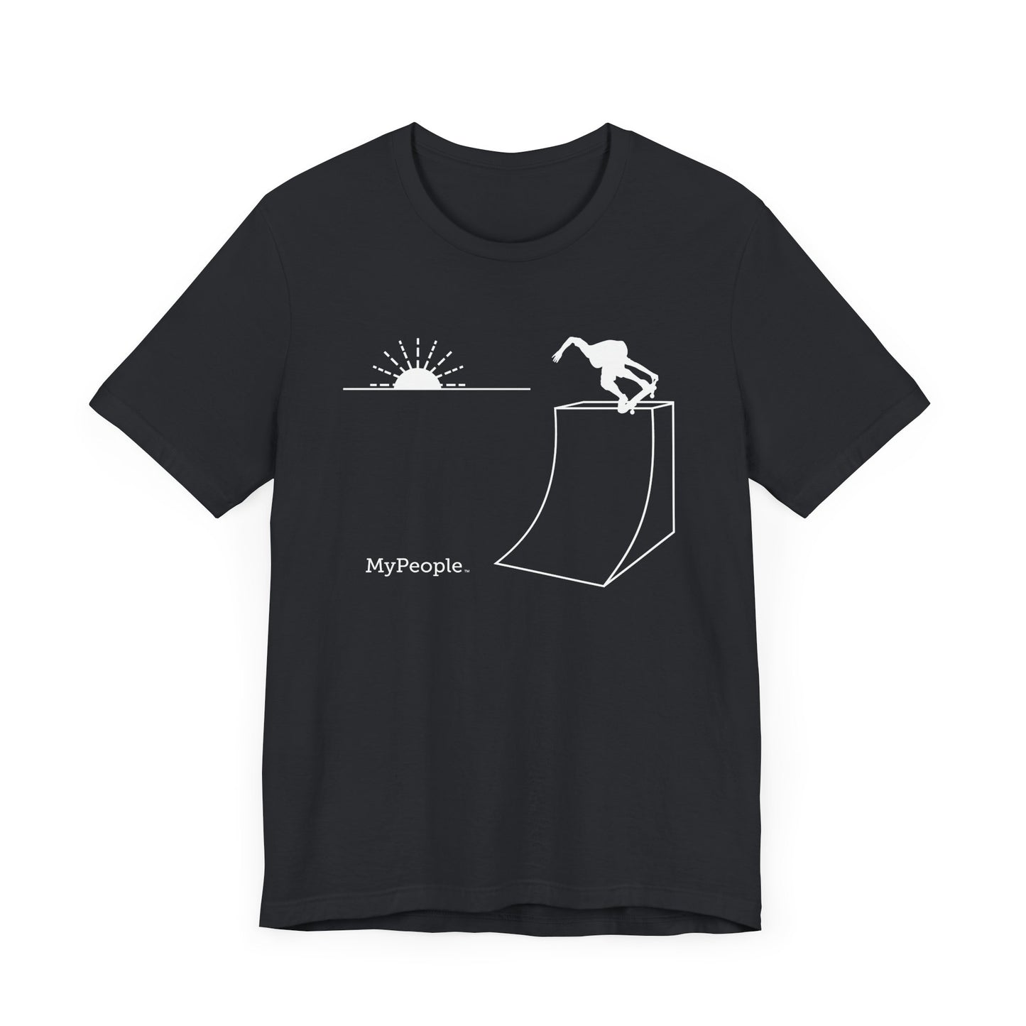 MyPeople Skating Tee - Unisex Jersey Short Sleeve Shirt