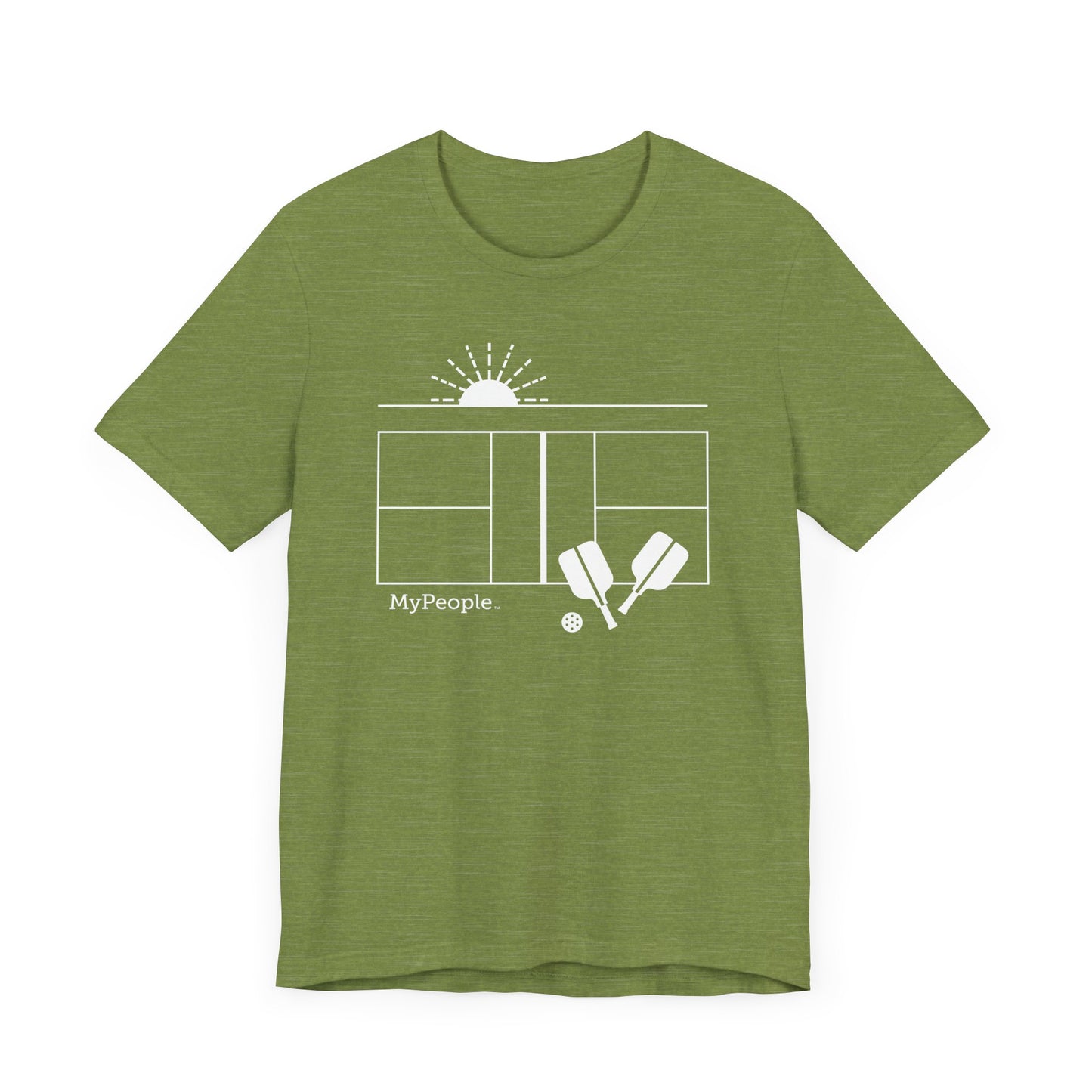 MyPeople Pickleball Tee - Unisex Jersey Short Sleeve Shirt