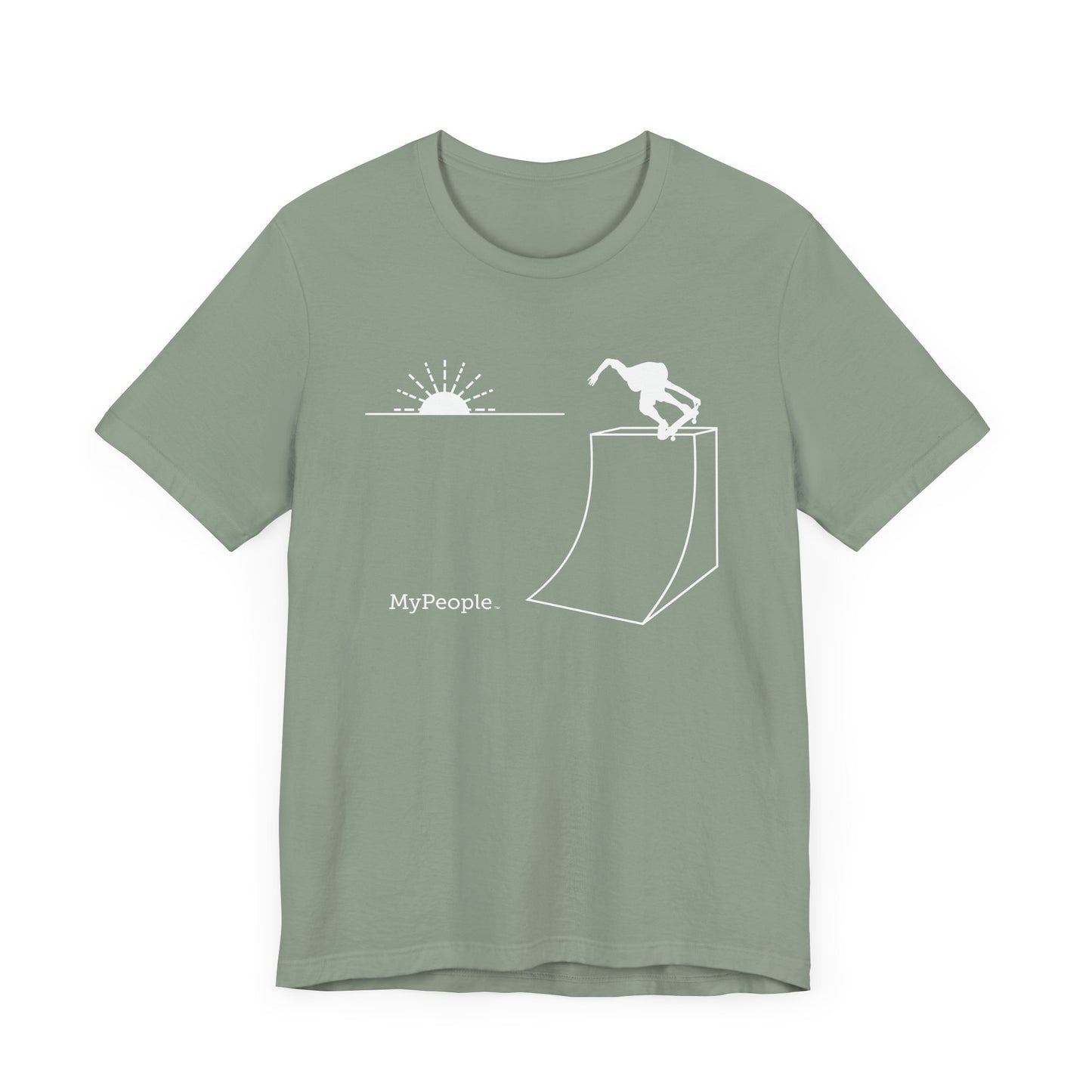 MyPeople Skating Tee - Unisex Jersey Short Sleeve Shirt