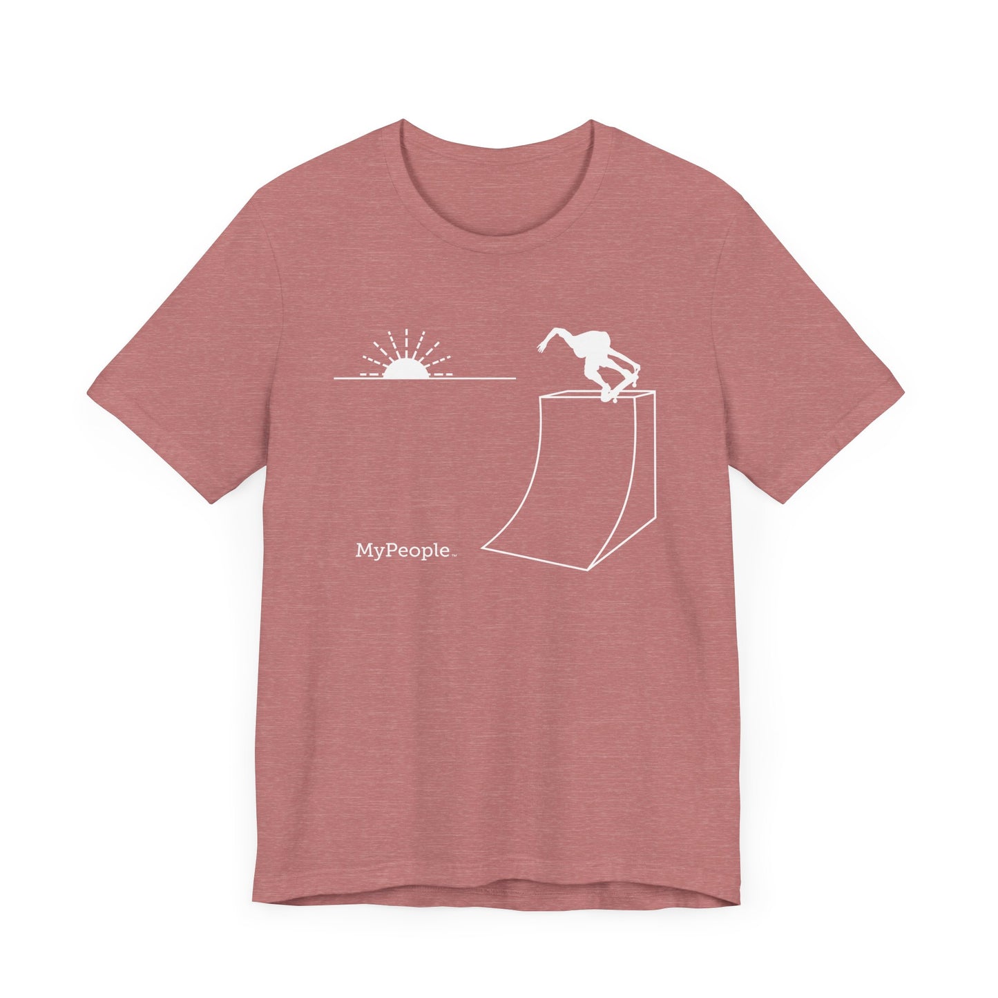 MyPeople Skating Tee - Unisex Jersey Short Sleeve Shirt