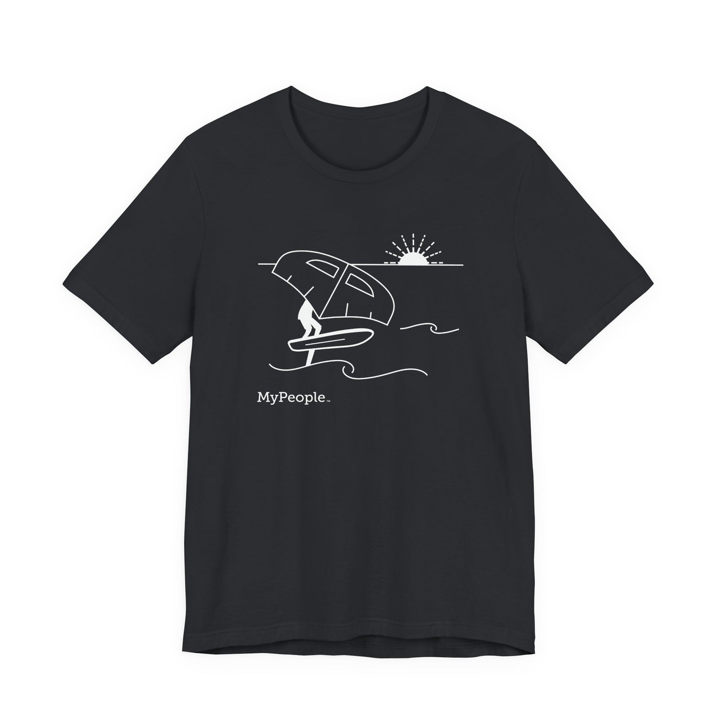 MyPeople Wing Foiling Tee - Unisex Jersey Short Sleeve Shirt