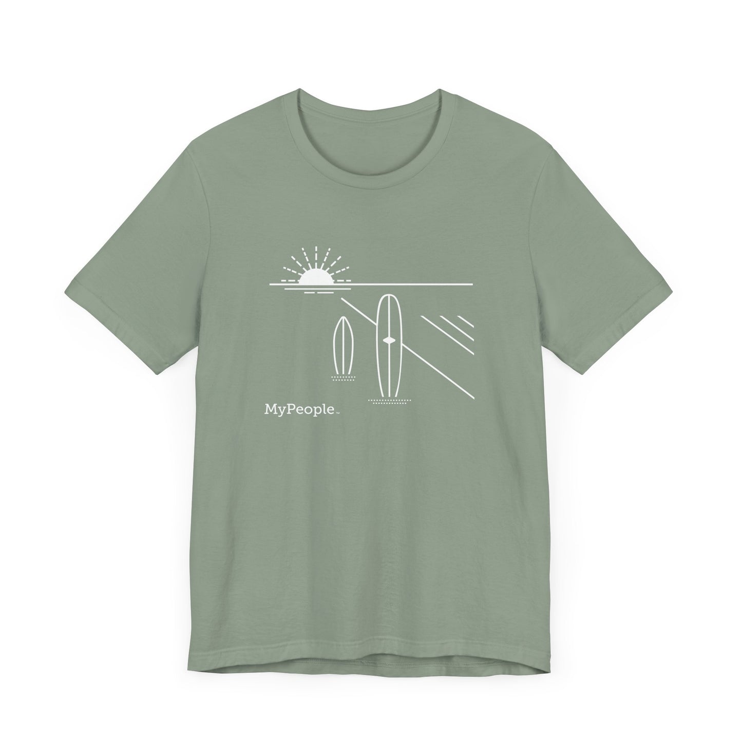 MyPeople Surfing Tee - Unisex Jersey Short Sleeve Shirt