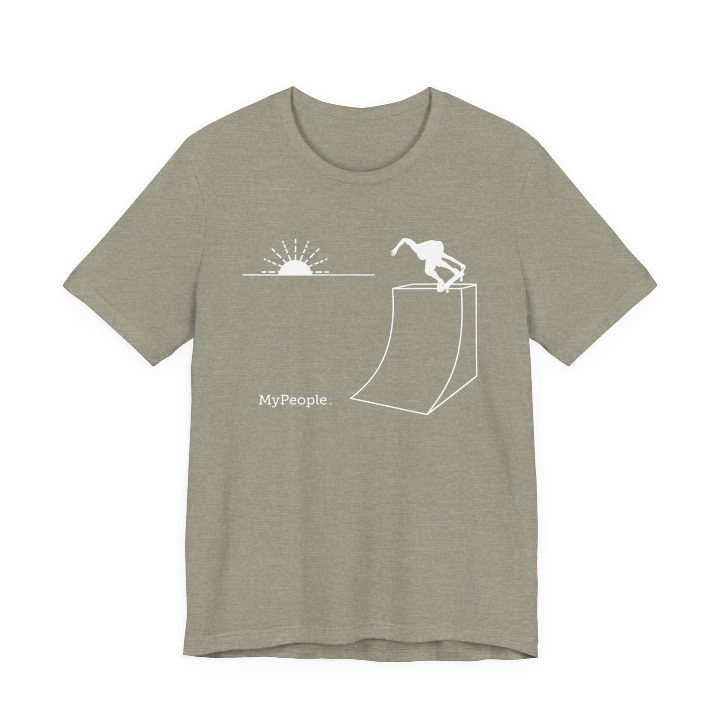 MyPeople Skating Tee - Unisex Jersey Short Sleeve Shirt