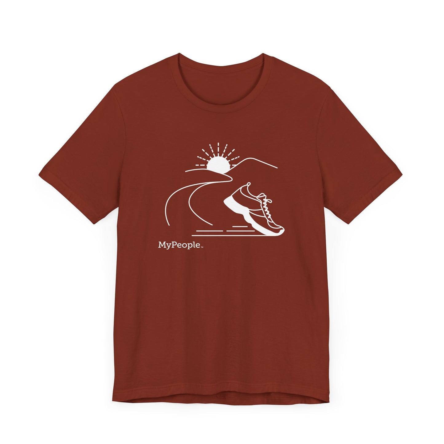 MyPeople Running Tee - Unisex Jersey Short Sleeve Shirt