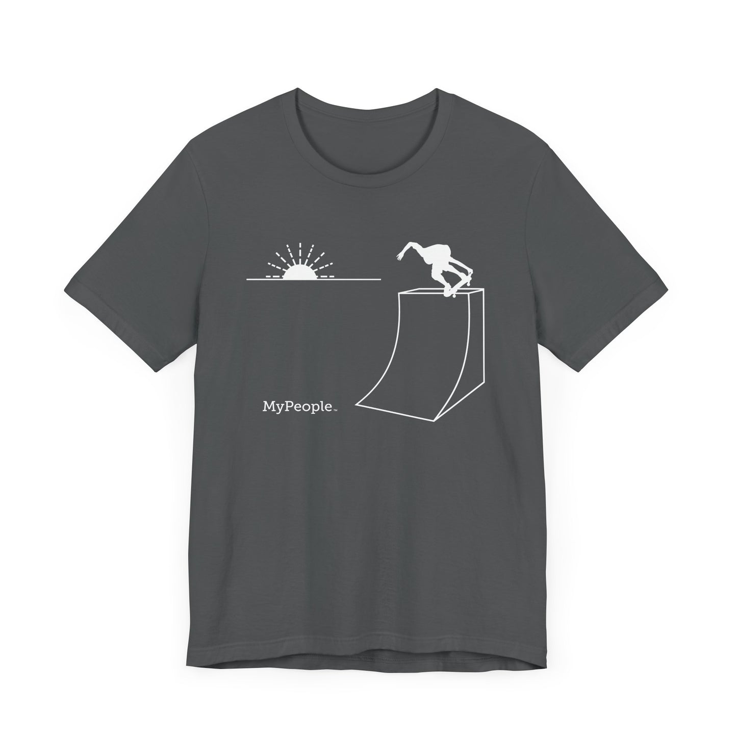 MyPeople Skating Tee - Unisex Jersey Short Sleeve Shirt
