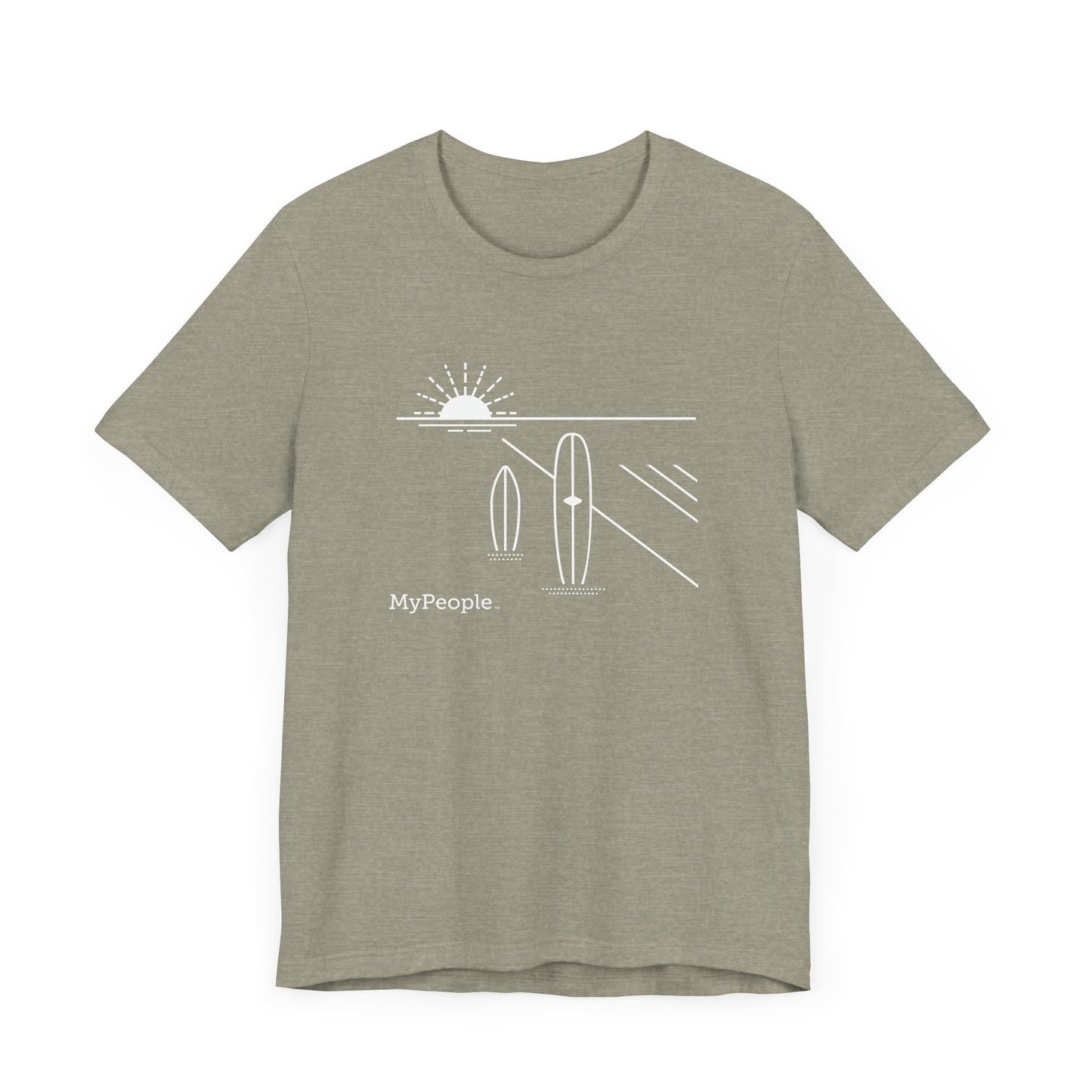 MyPeople Surfing Tee - Unisex Jersey Short Sleeve Shirt