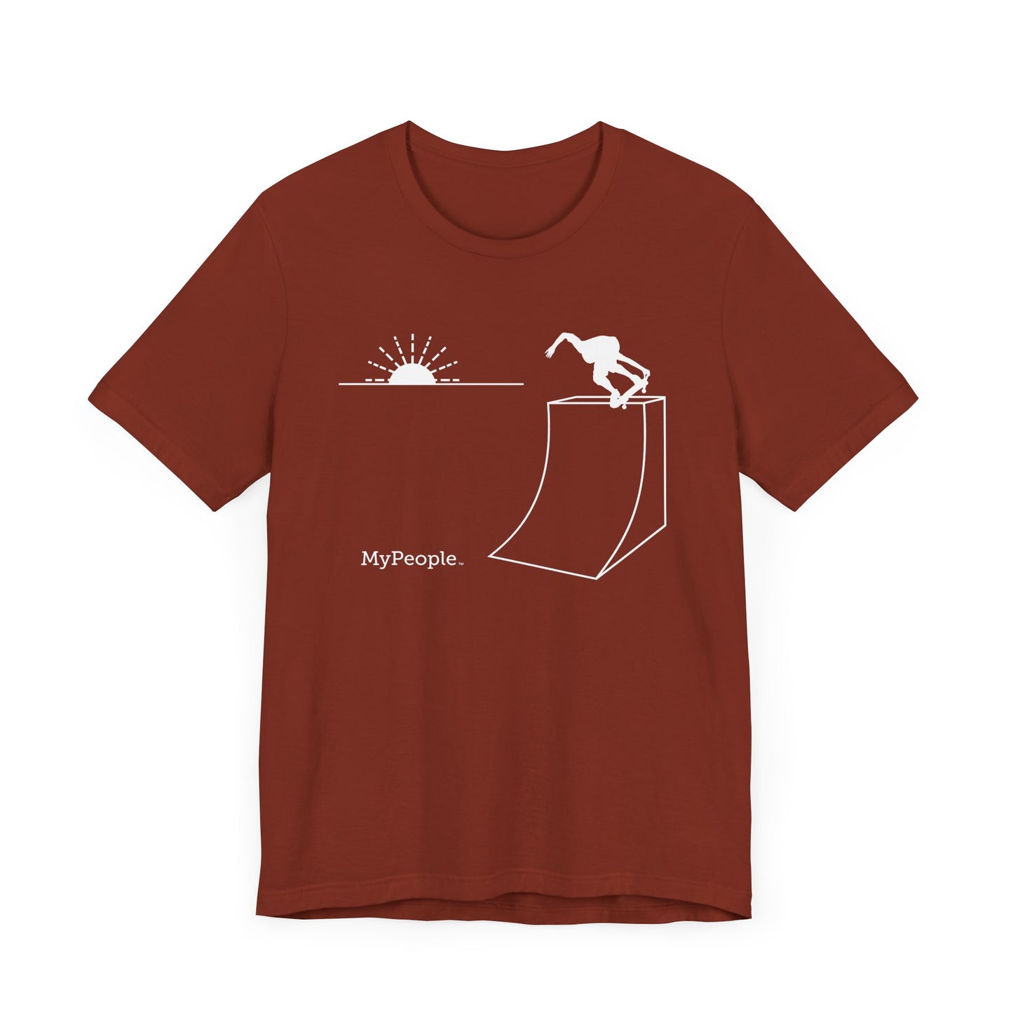 MyPeople Skating Tee - Unisex Jersey Short Sleeve Shirt