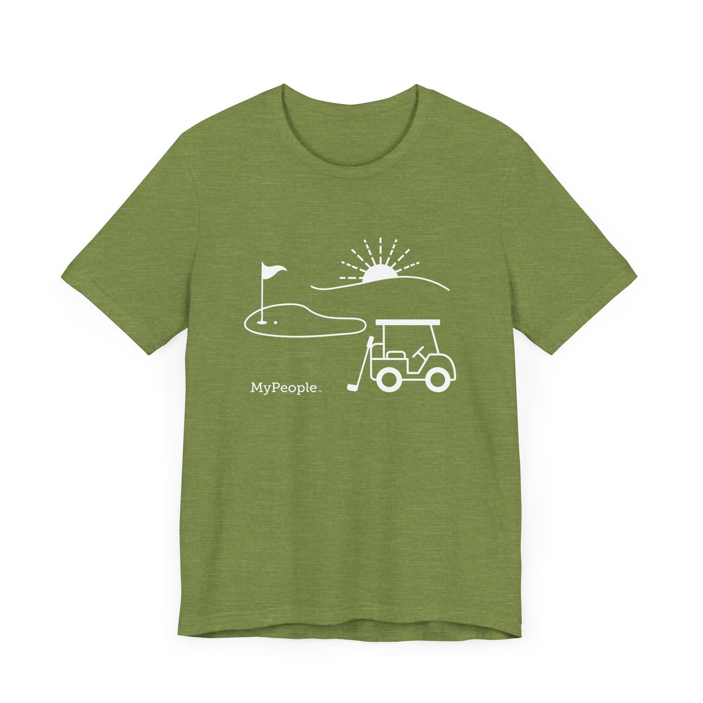 MyPeople Golf Tee - Unisex Jersey Short Sleeve Shirt