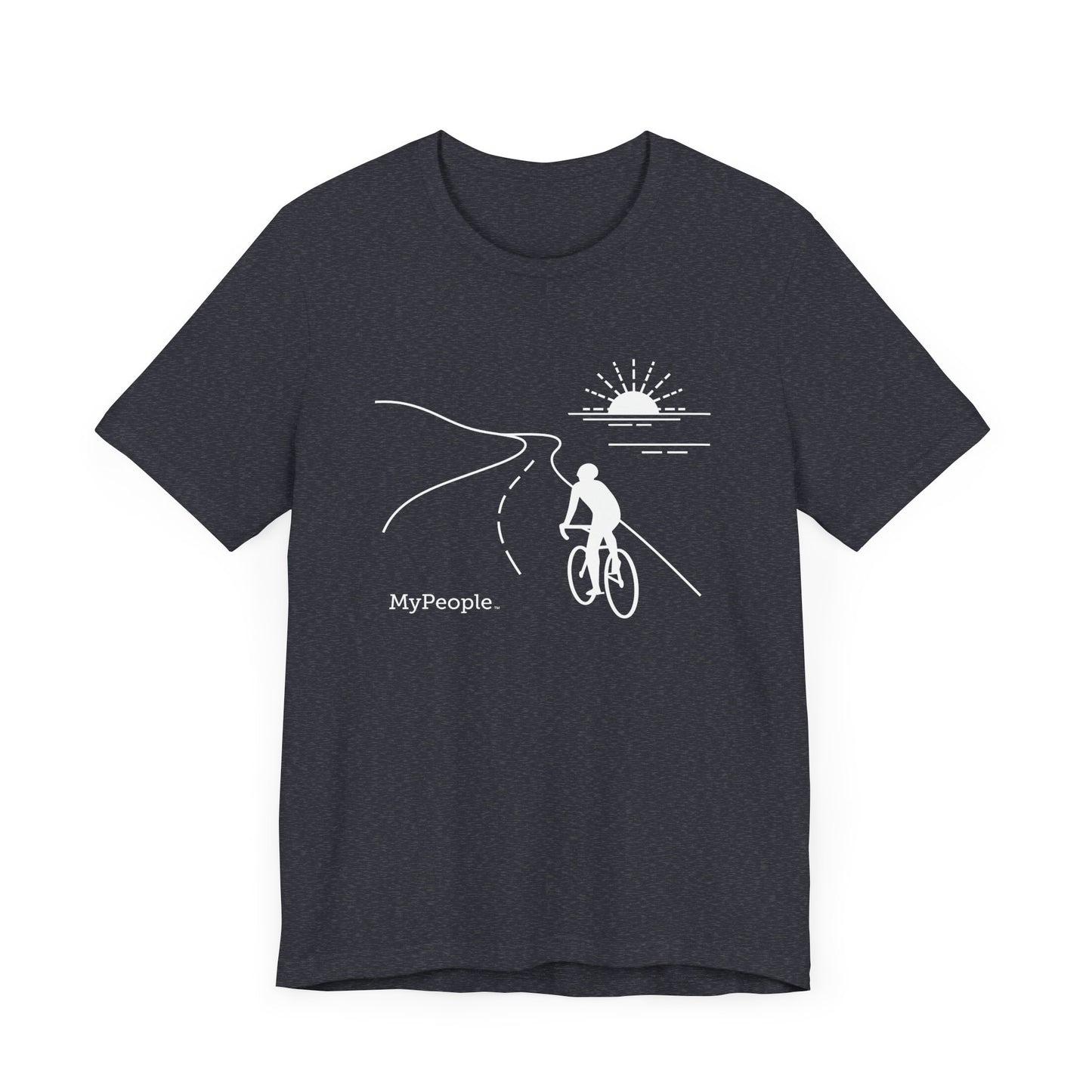 MyPeople Cycling Tee - Unisex Jersey Short Sleeve Shirt