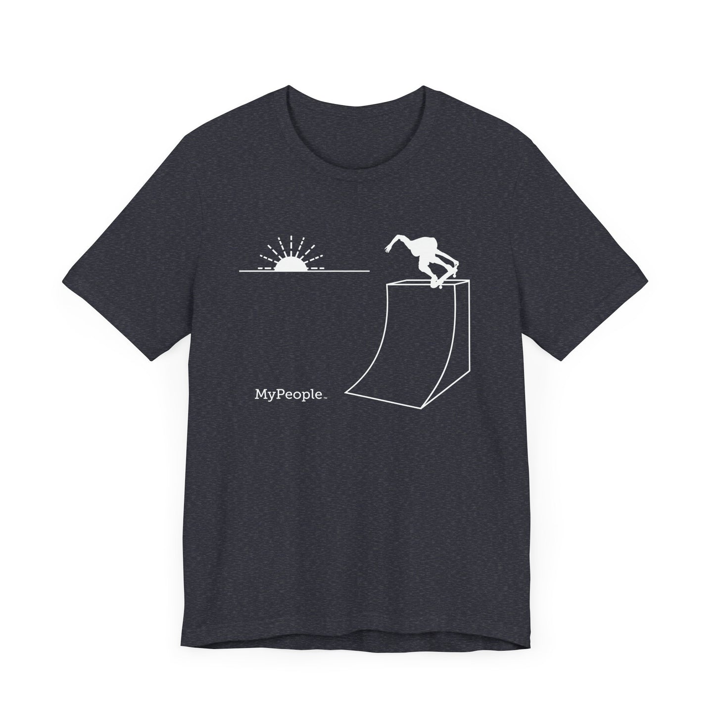 MyPeople Skating Tee - Unisex Jersey Short Sleeve Shirt
