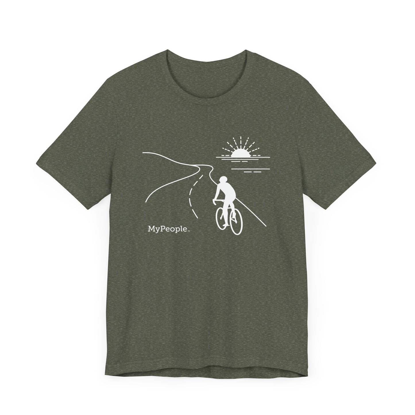 MyPeople Cycling Tee - Unisex Jersey Short Sleeve Shirt