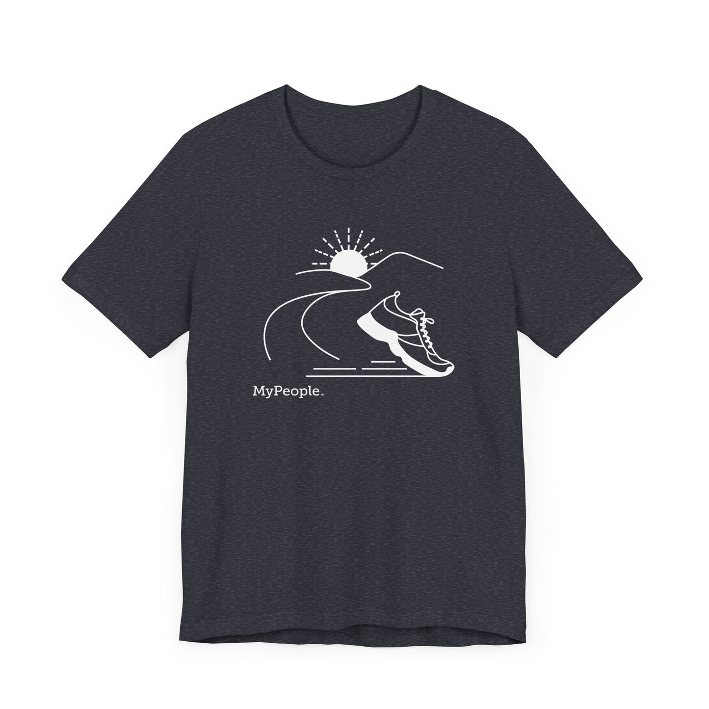MyPeople Running Tee - Unisex Jersey Short Sleeve Shirt