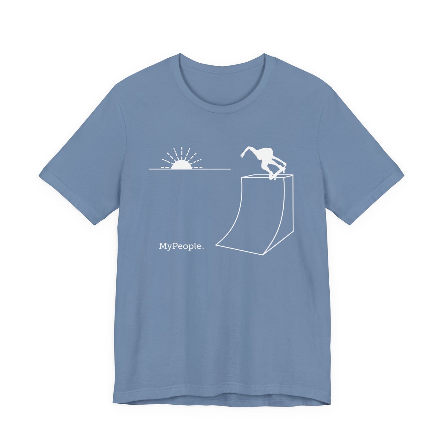 MyPeople Skating Tee - Unisex Jersey Short Sleeve Shirt